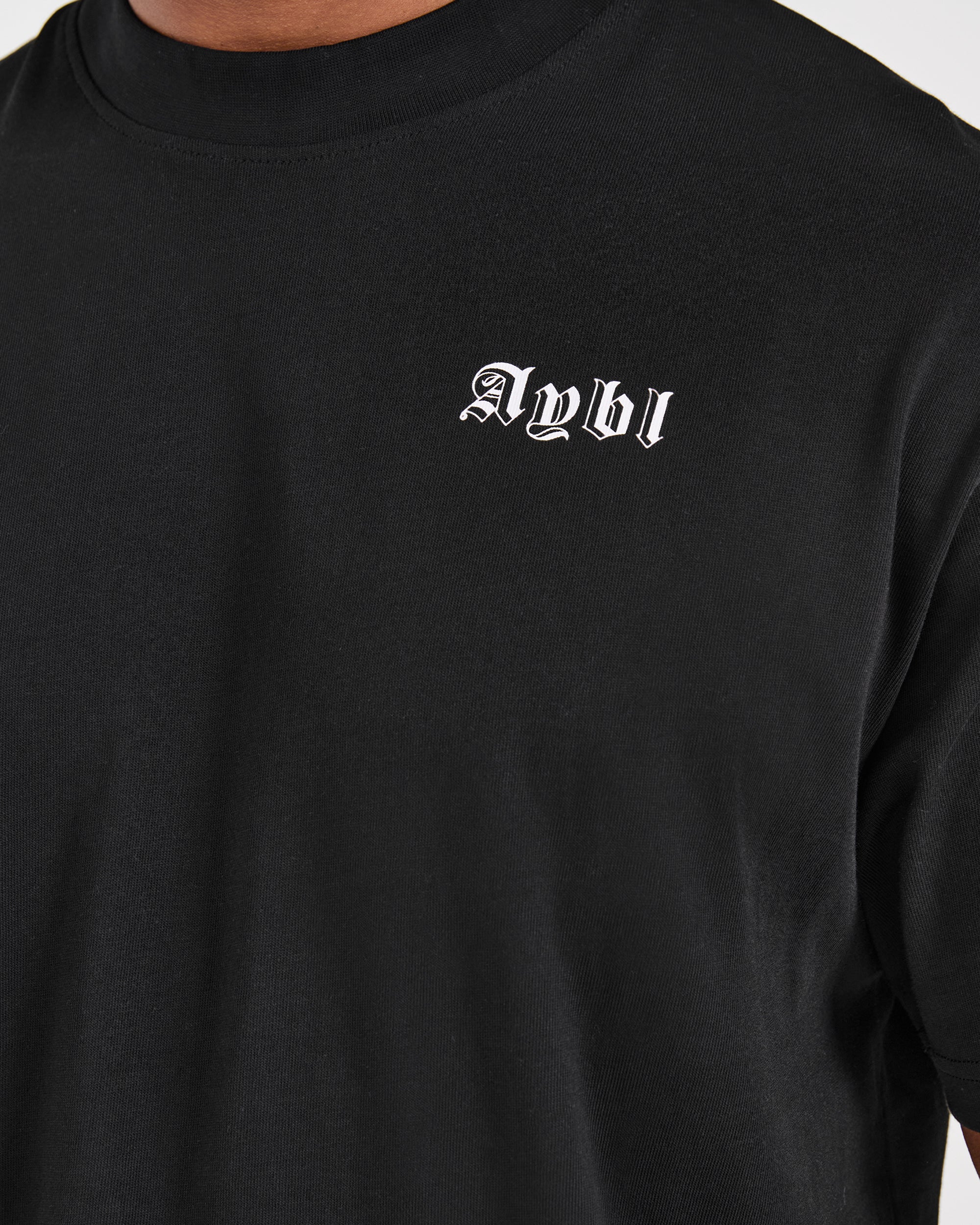 Mind of Steel Oversized T Shirt - Black