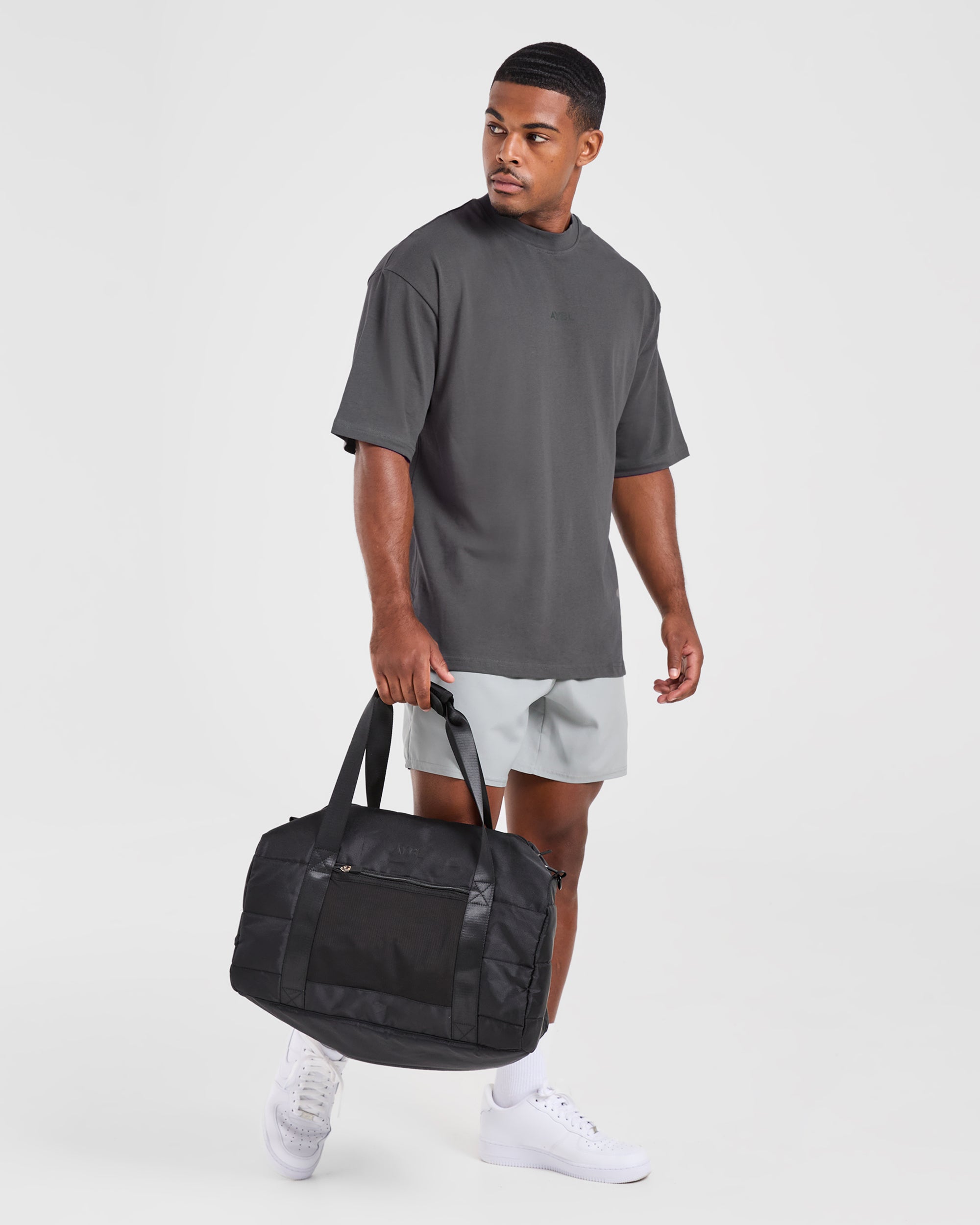 Craft Oversized T Shirt - Charcoal