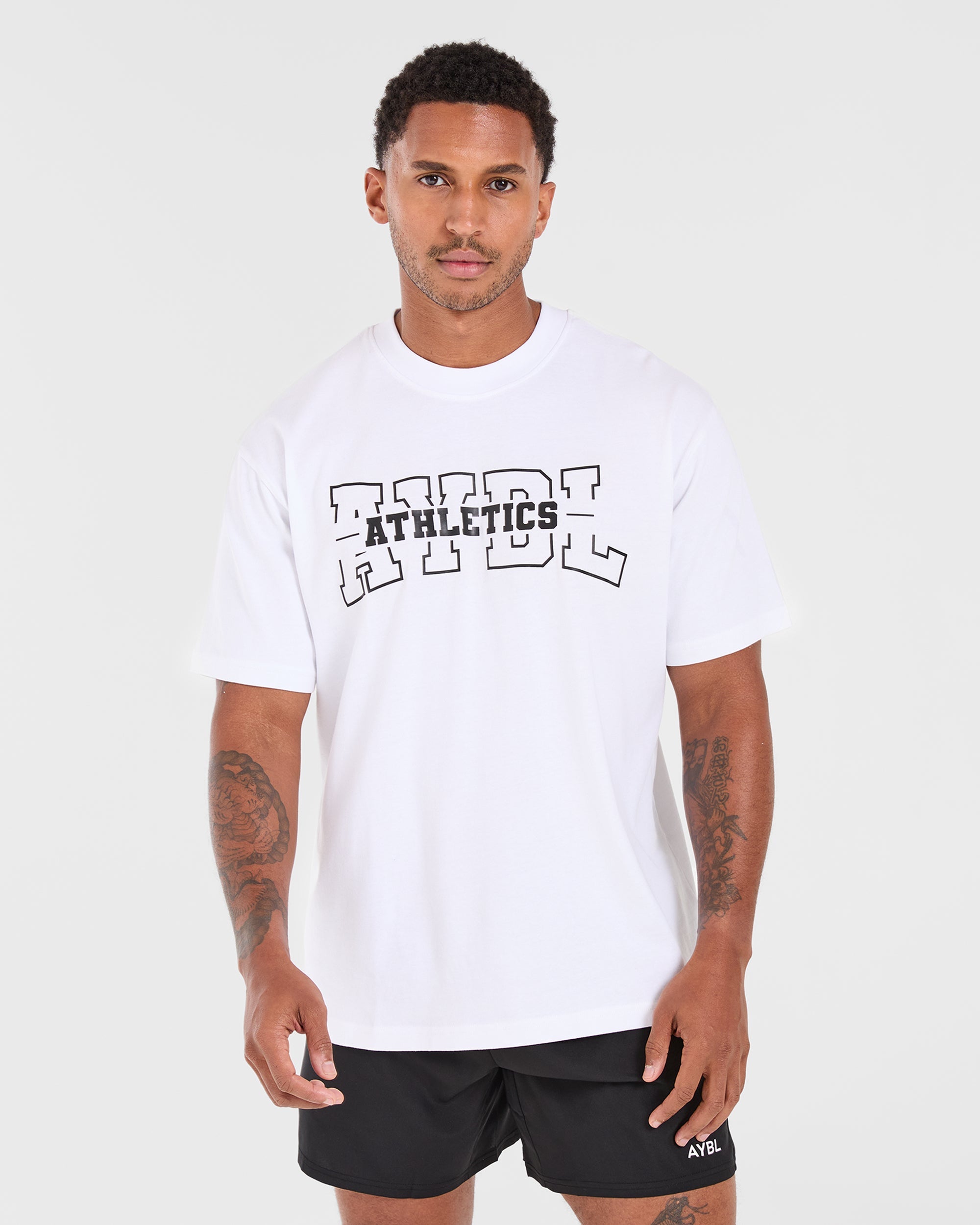 Athletics Oversized T Shirt - White