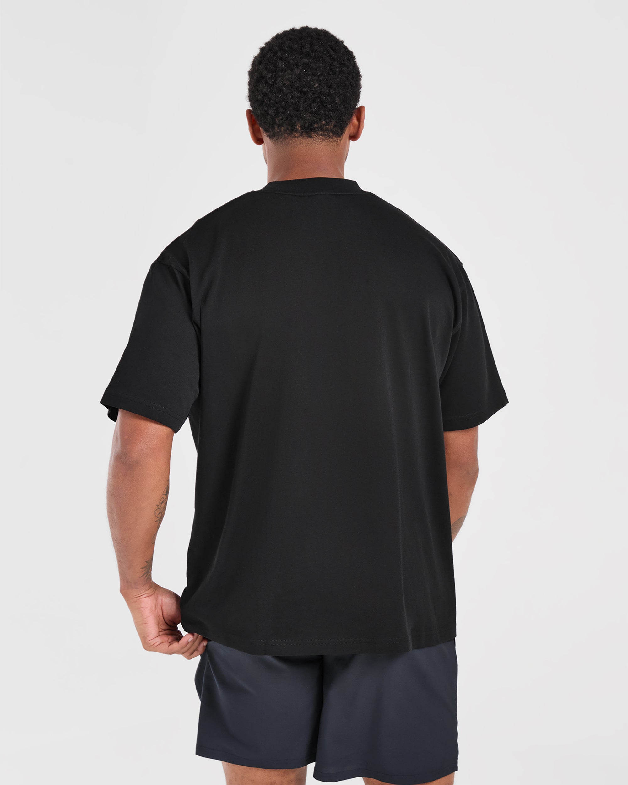 Athletics Oversized T Shirt - Black