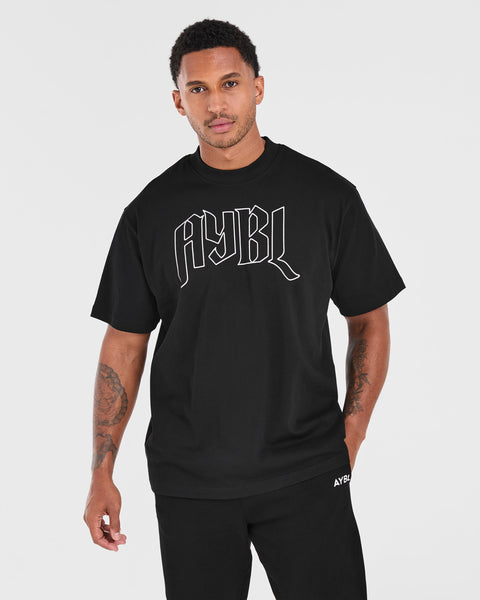 【AEAE】LAYERED GOTHIC LOGO T-SHIRTS [WHITE] LAYERED GOTHIC LOGO CROP T-SHIRTS [WHITE] - 감도 깊은 취향