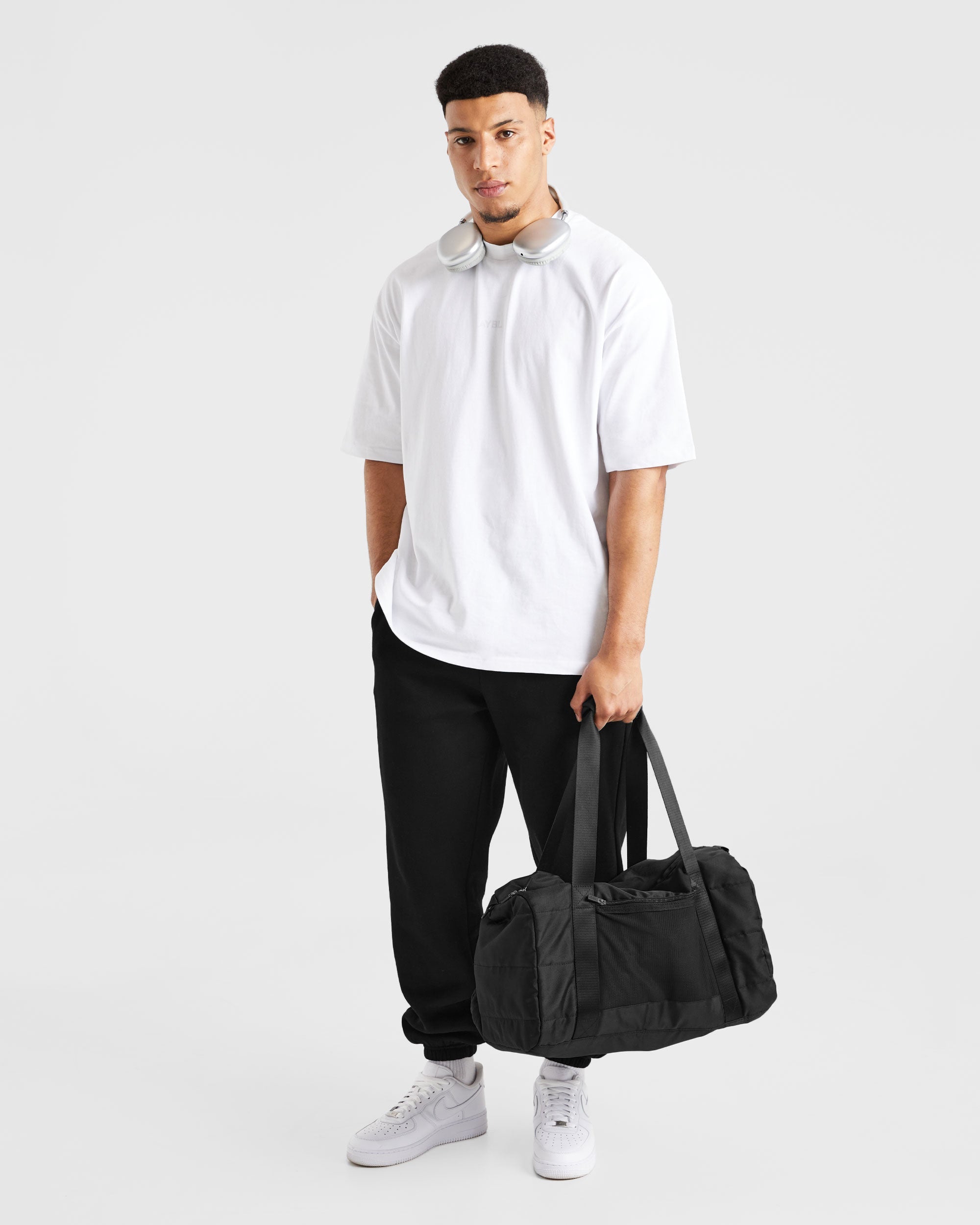 Etched Joggers - Black