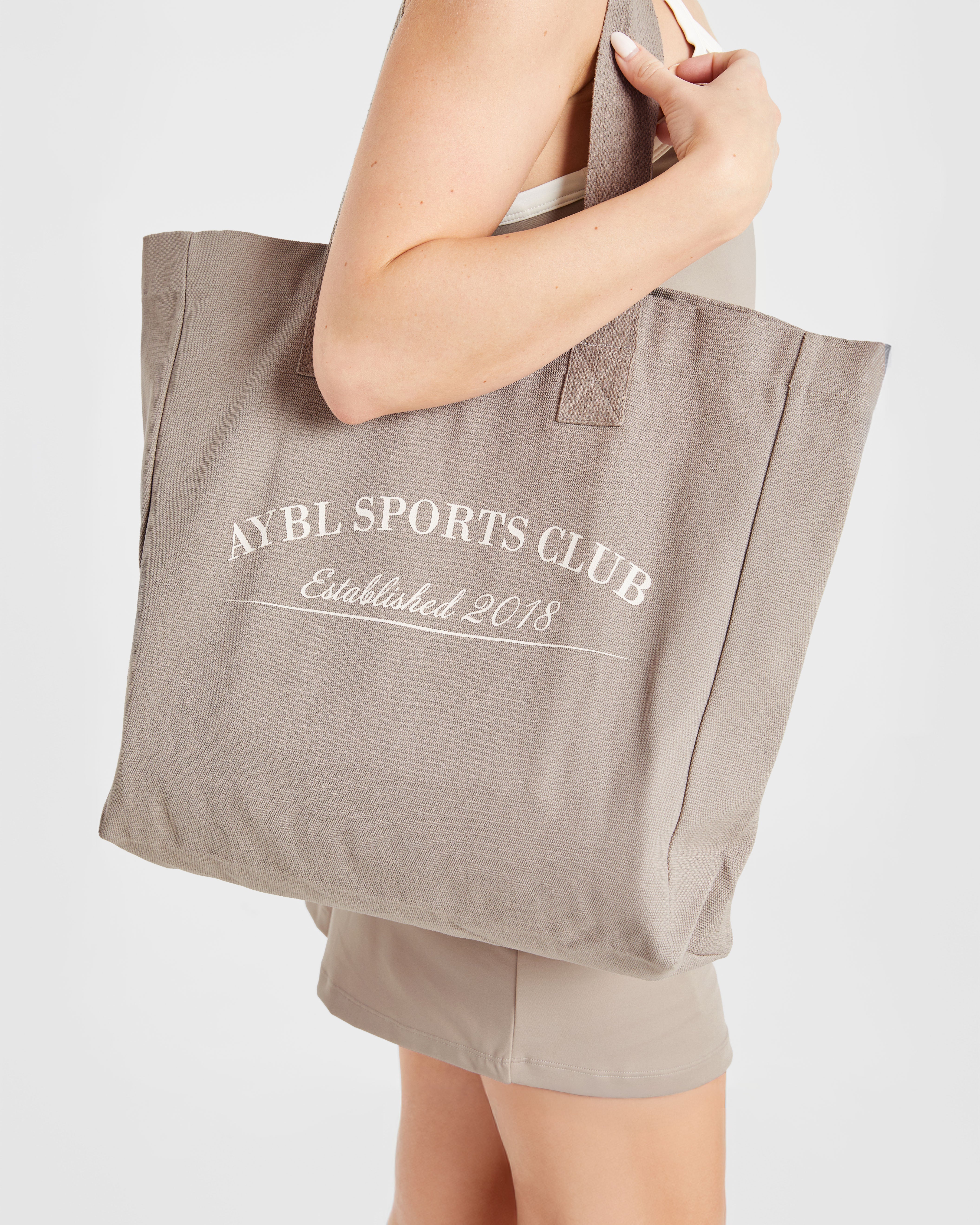 Courtside Tote Bag - Mocha