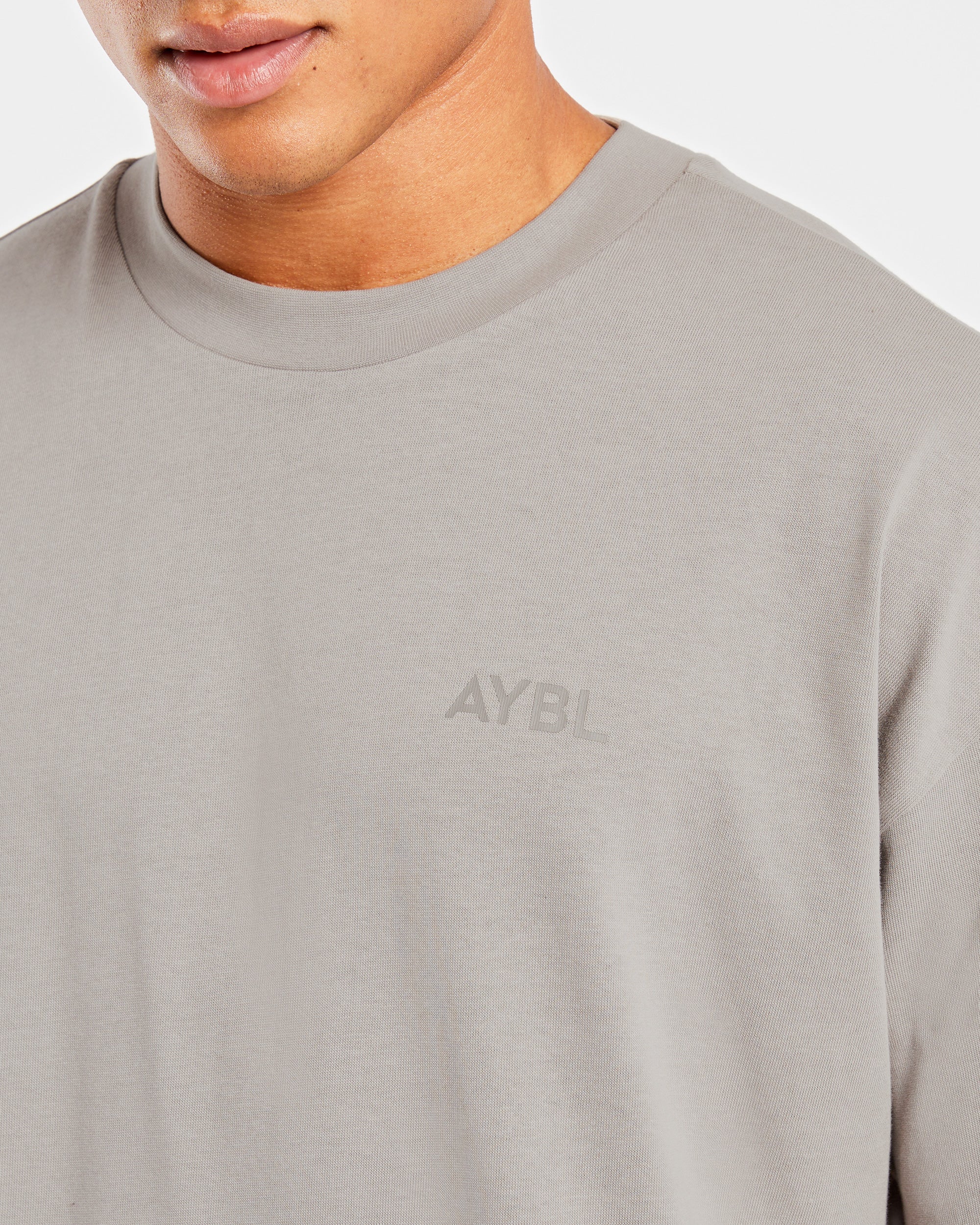 Essential Oversized T Shirt - Fog