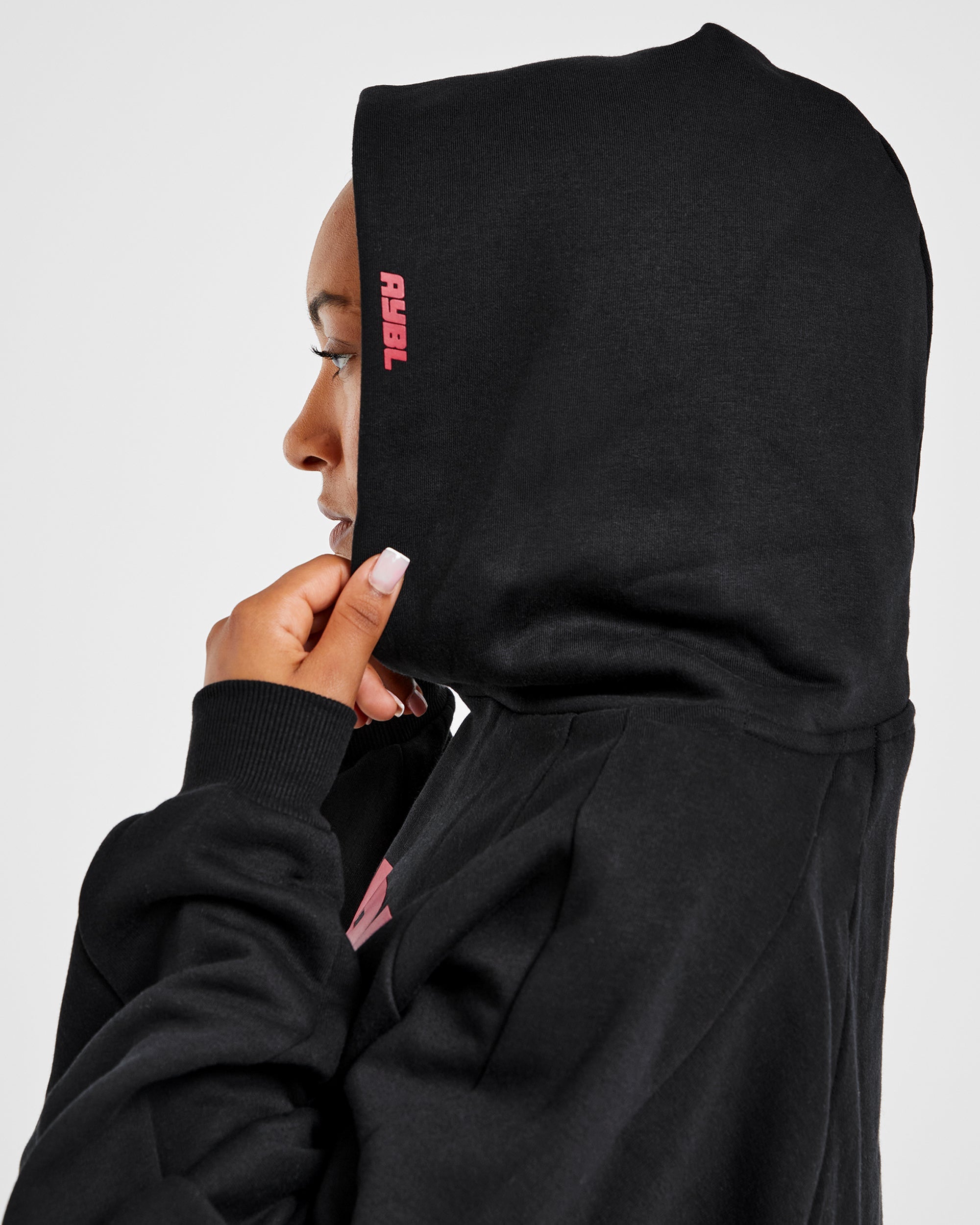 Justine Oversized Hoodie - Black