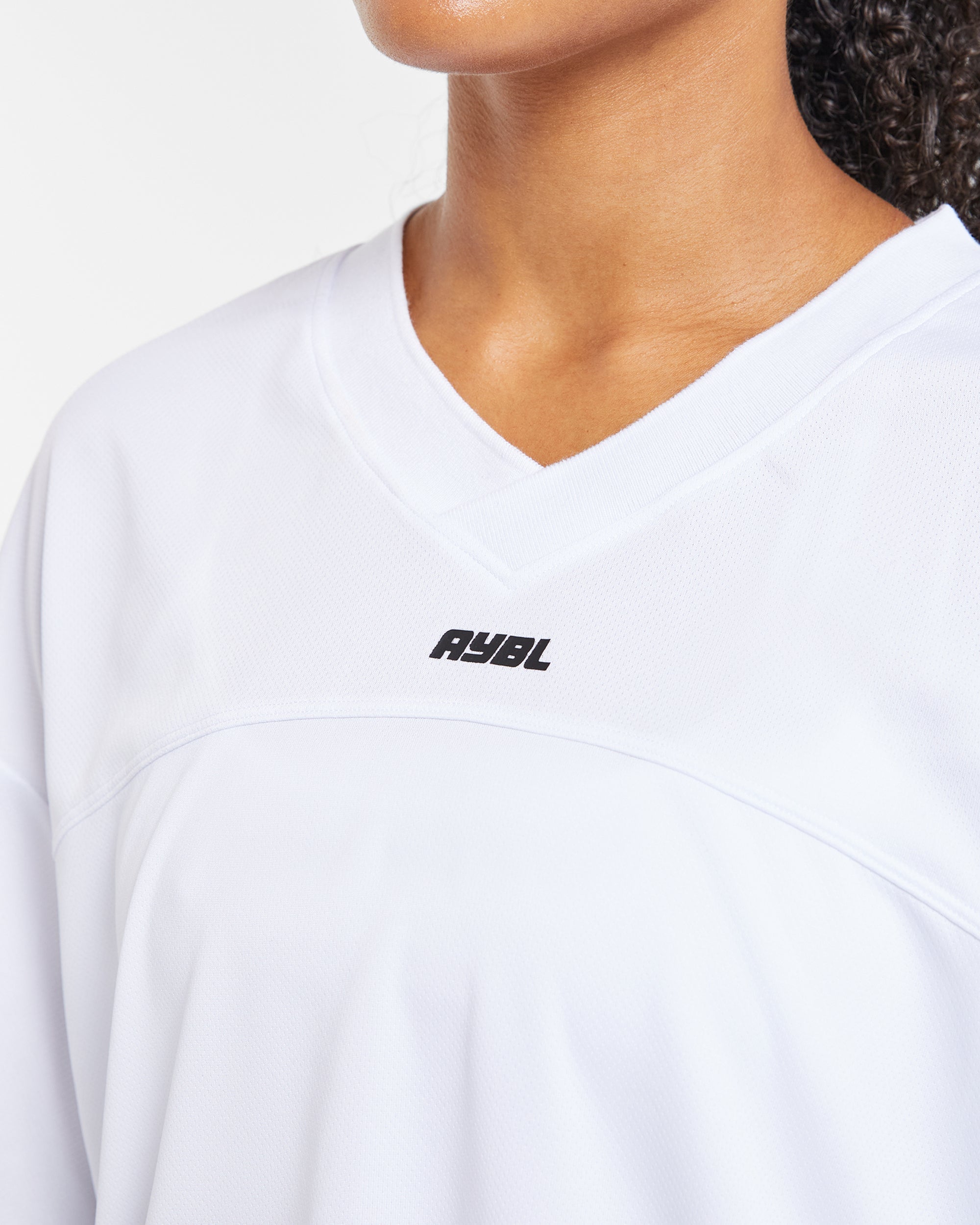 Justine Jersey - White