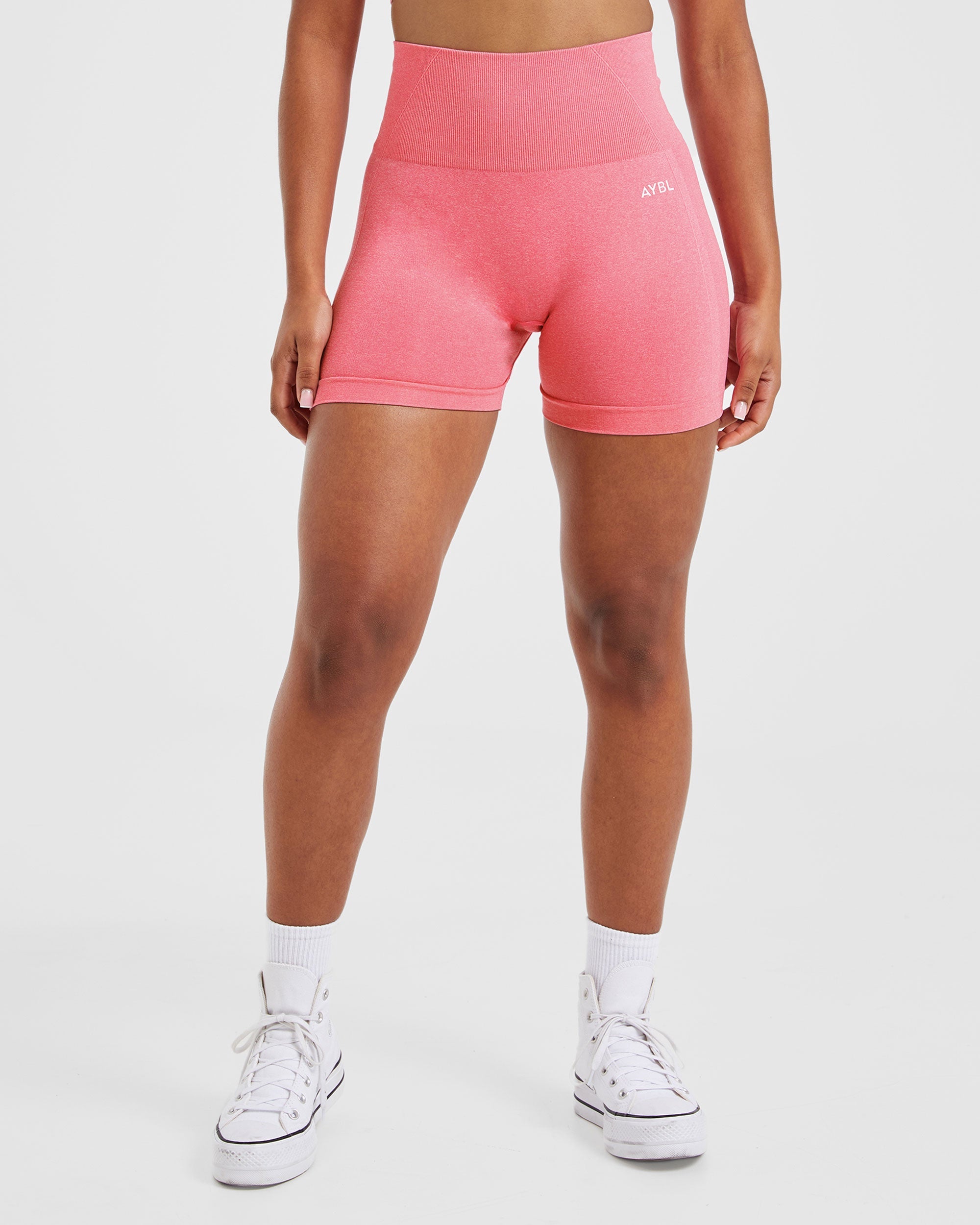 Empower Seamless Shorts - Pink Marl