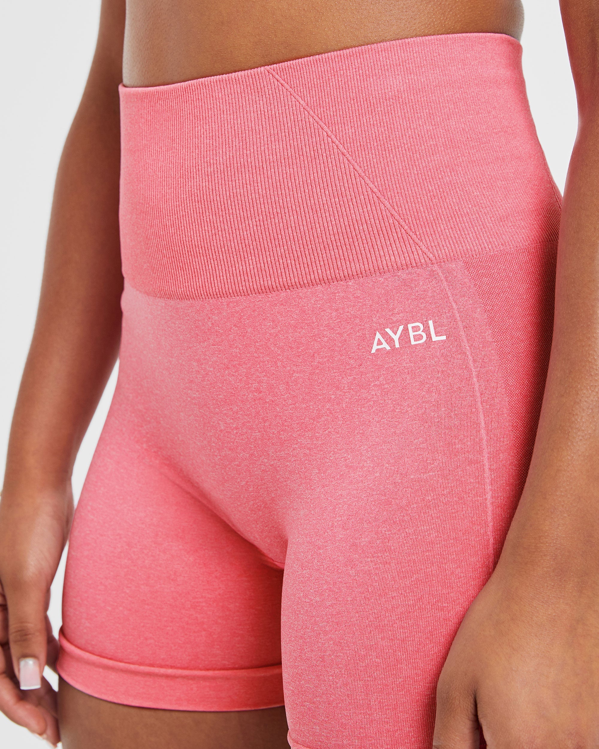 Empower Seamless Shorts - Pink Marl