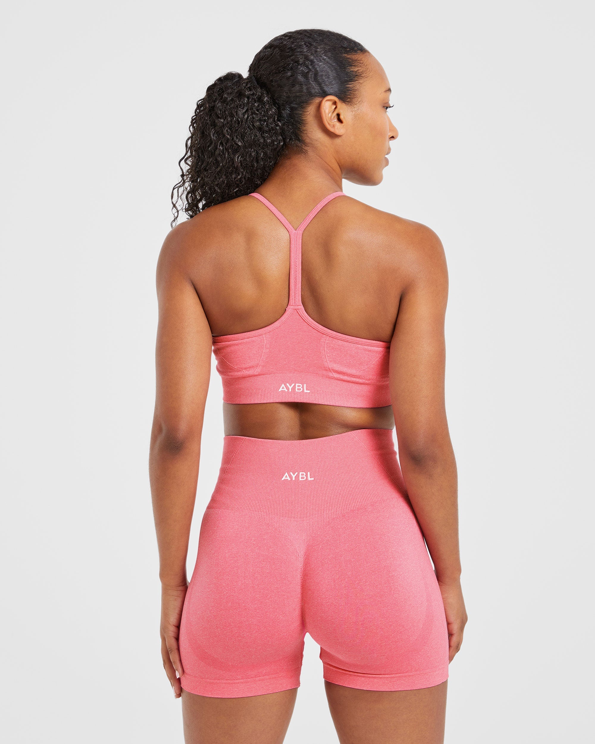 Empower Seamless Sports Bra - Pink Marl