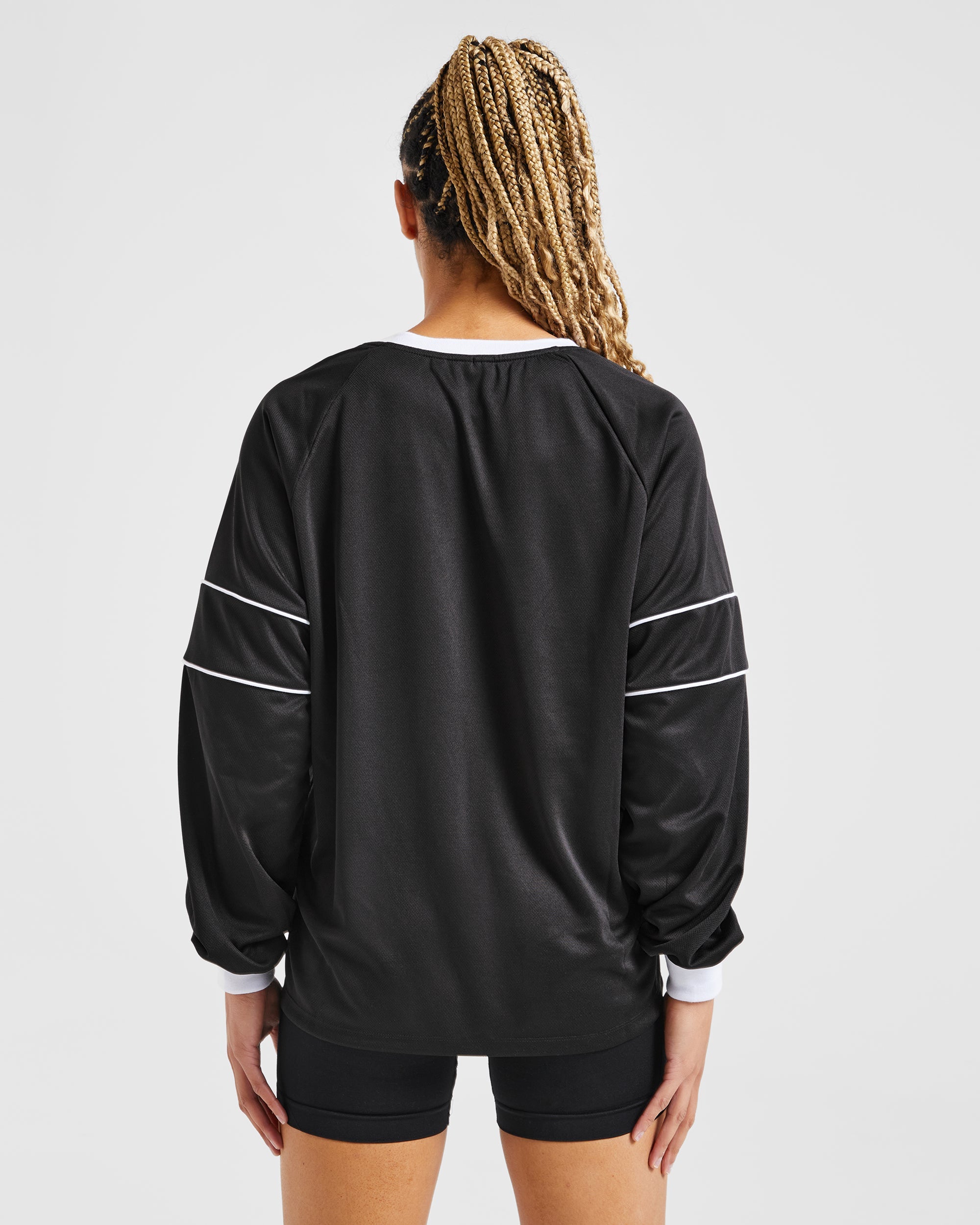 Justine Long Sleeve Jersey - Black