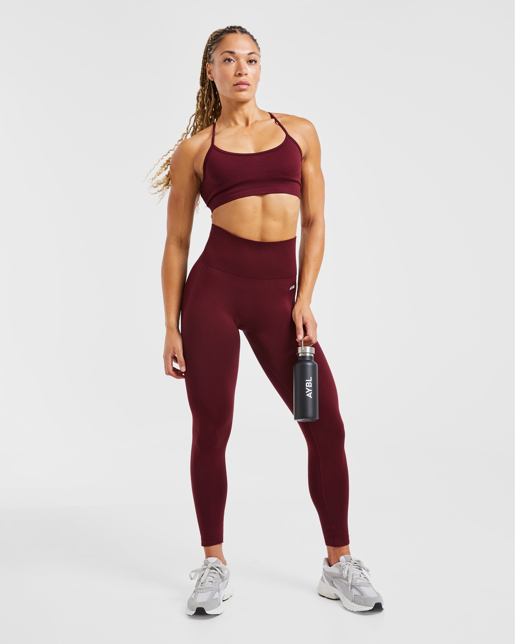 Empower Seamless Leggings - Red Wine