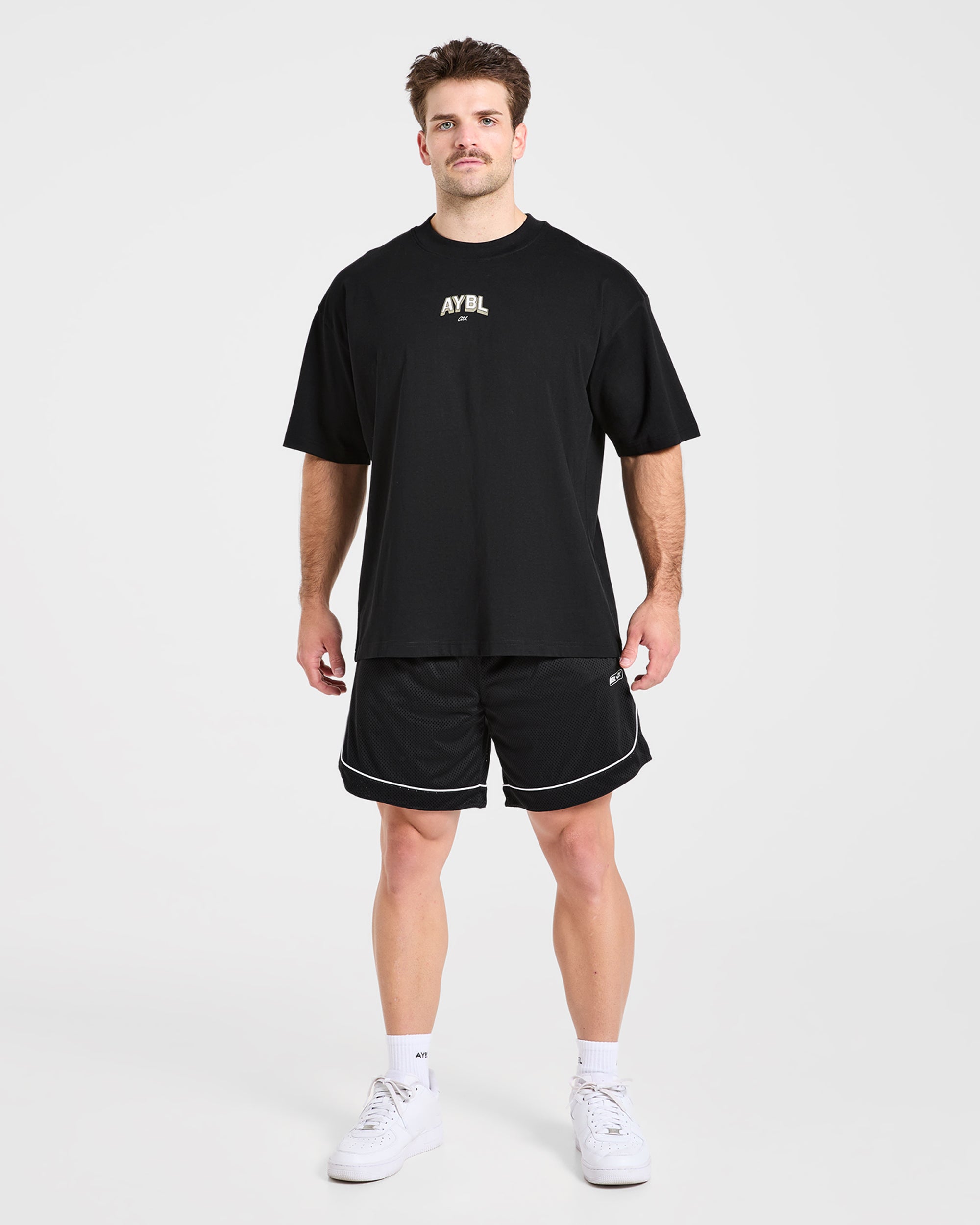 Cam Kissel x Refuse to Blend in Oversized T Shirt - Black