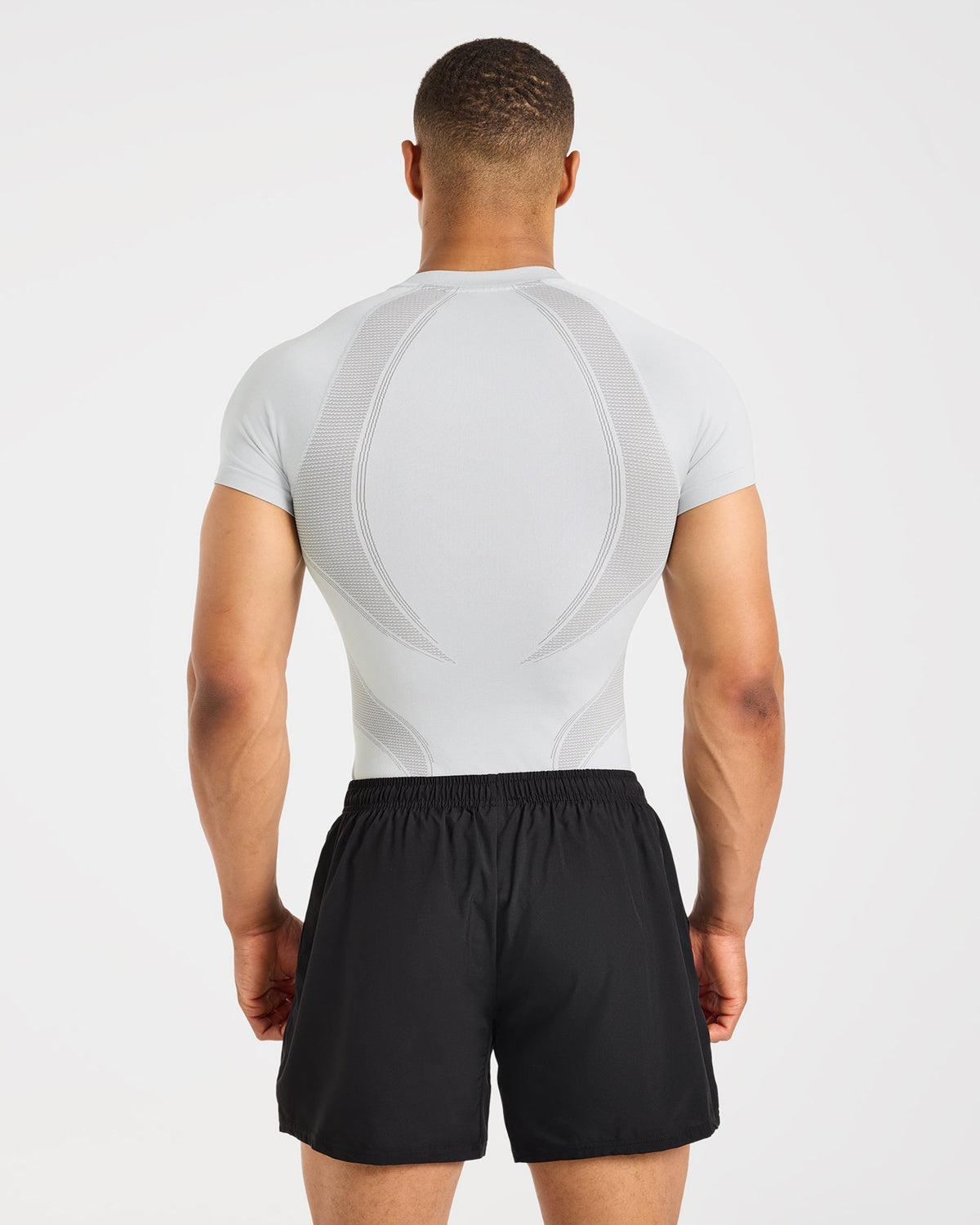 Charge Seamless T Shirt - Light Grey