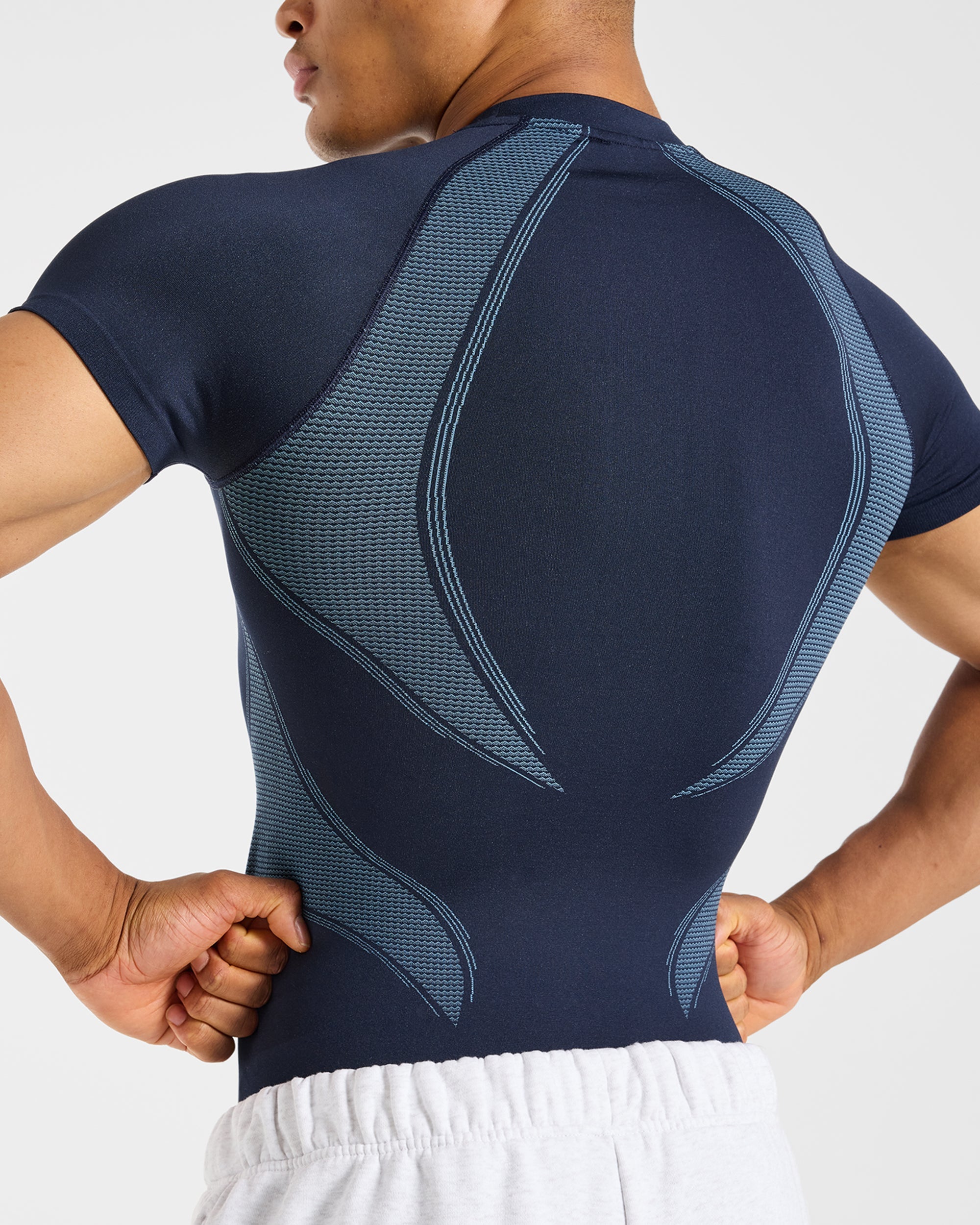 Charge Seamless T Shirt - Navy