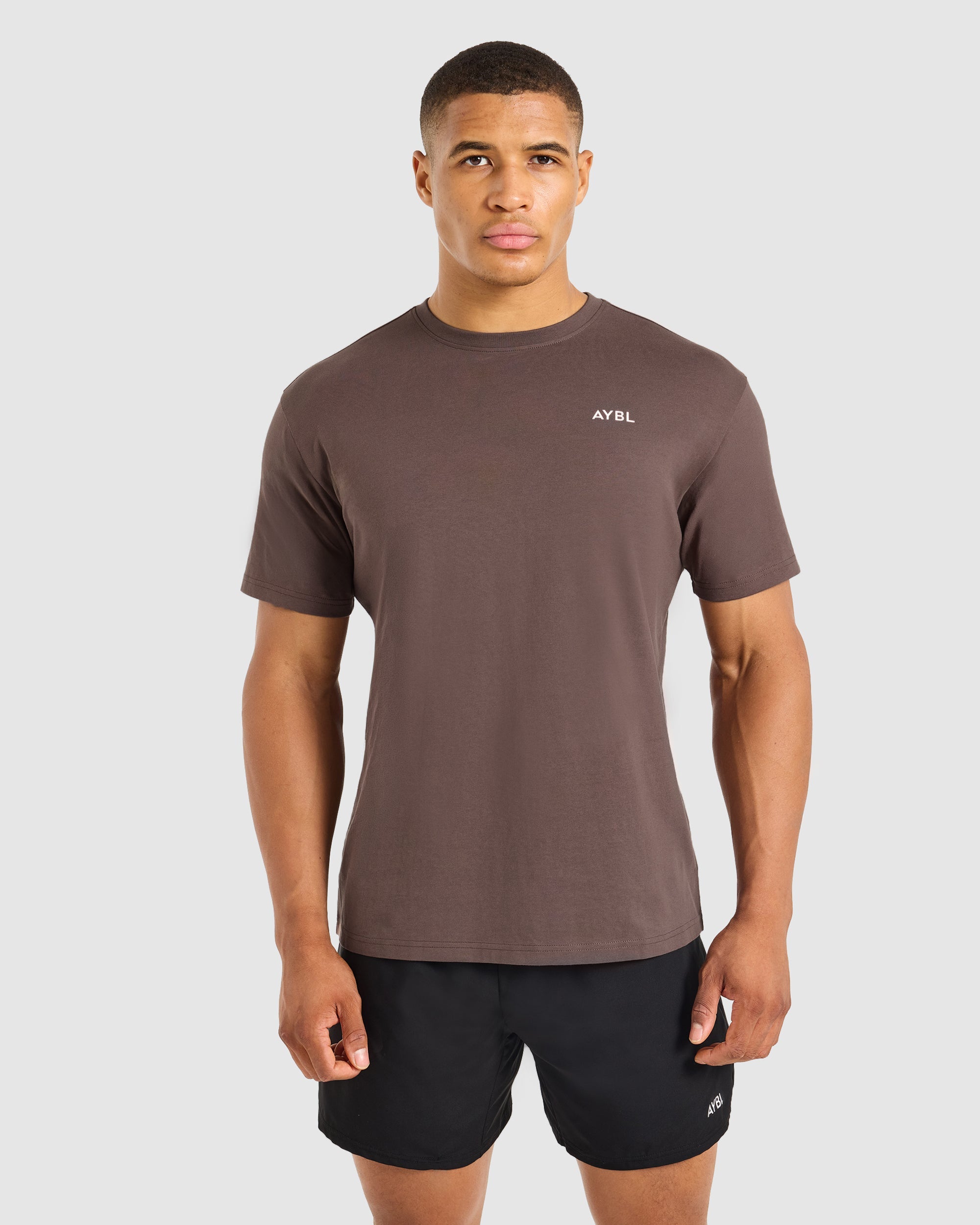 Essential T Shirt - Deep Brown