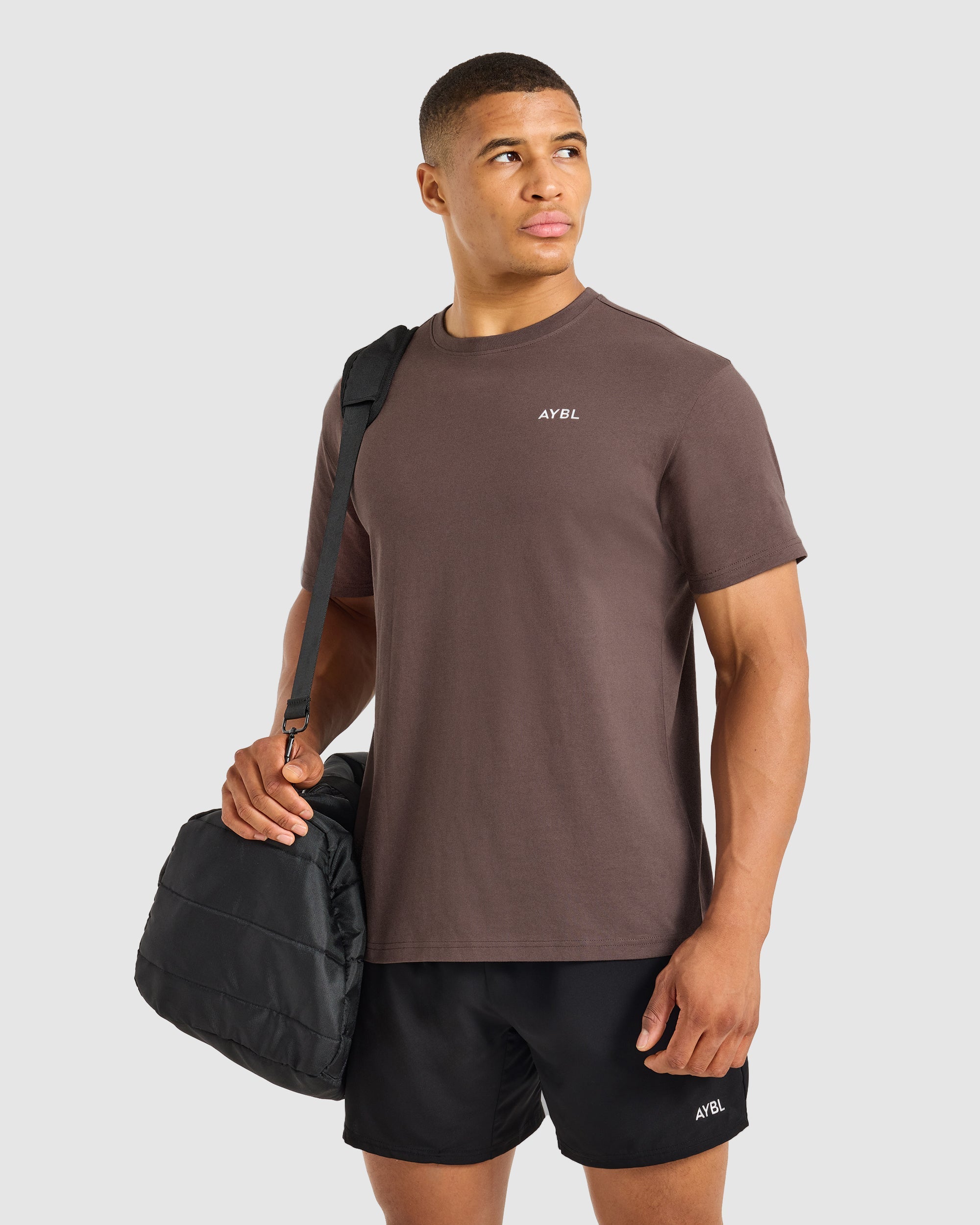 Essential T Shirt - Deep Brown