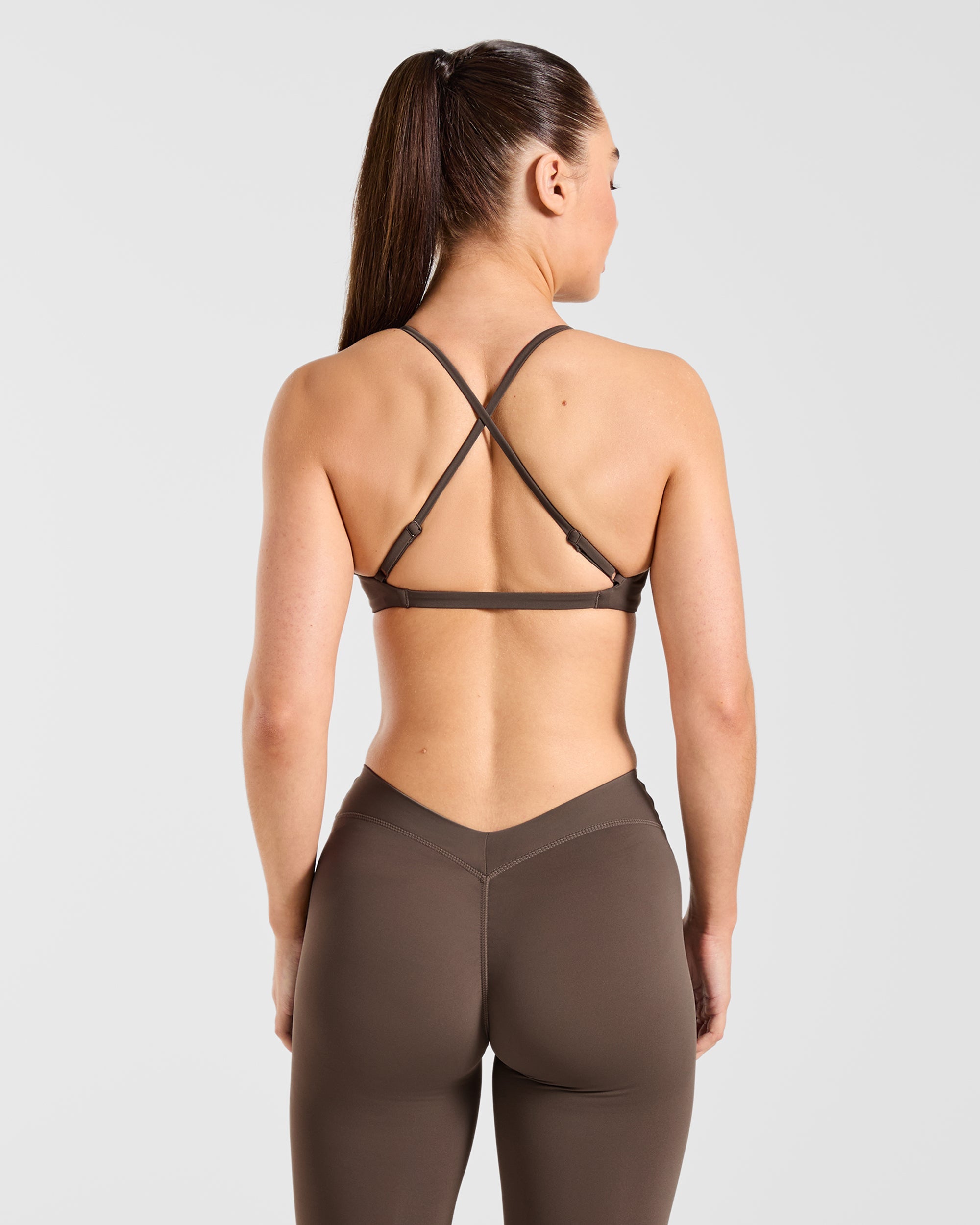 Physique Sports Bra - Brown