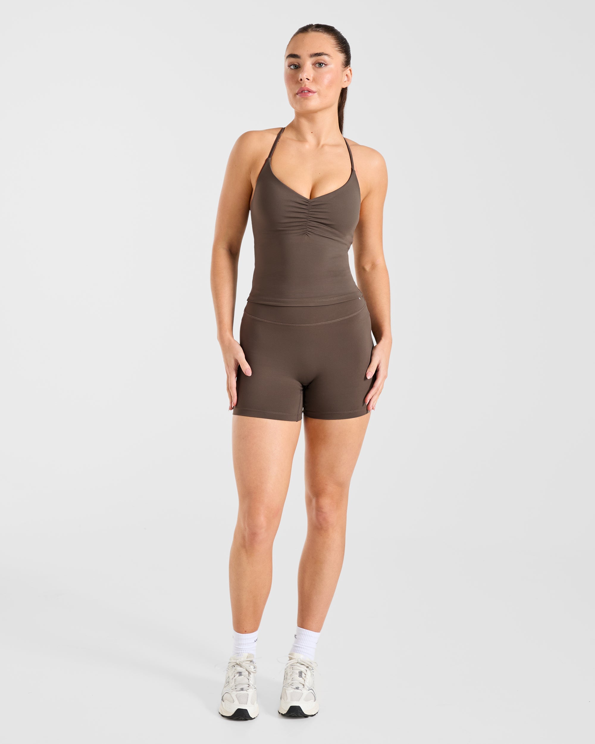 Physique Tank Top - Brown