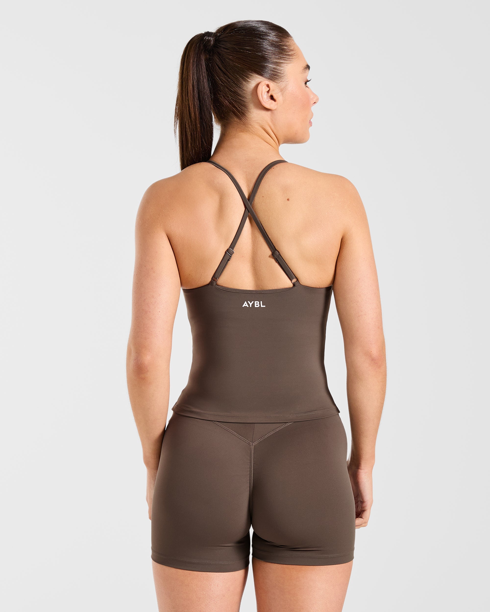 Physique Tank Top - Brown