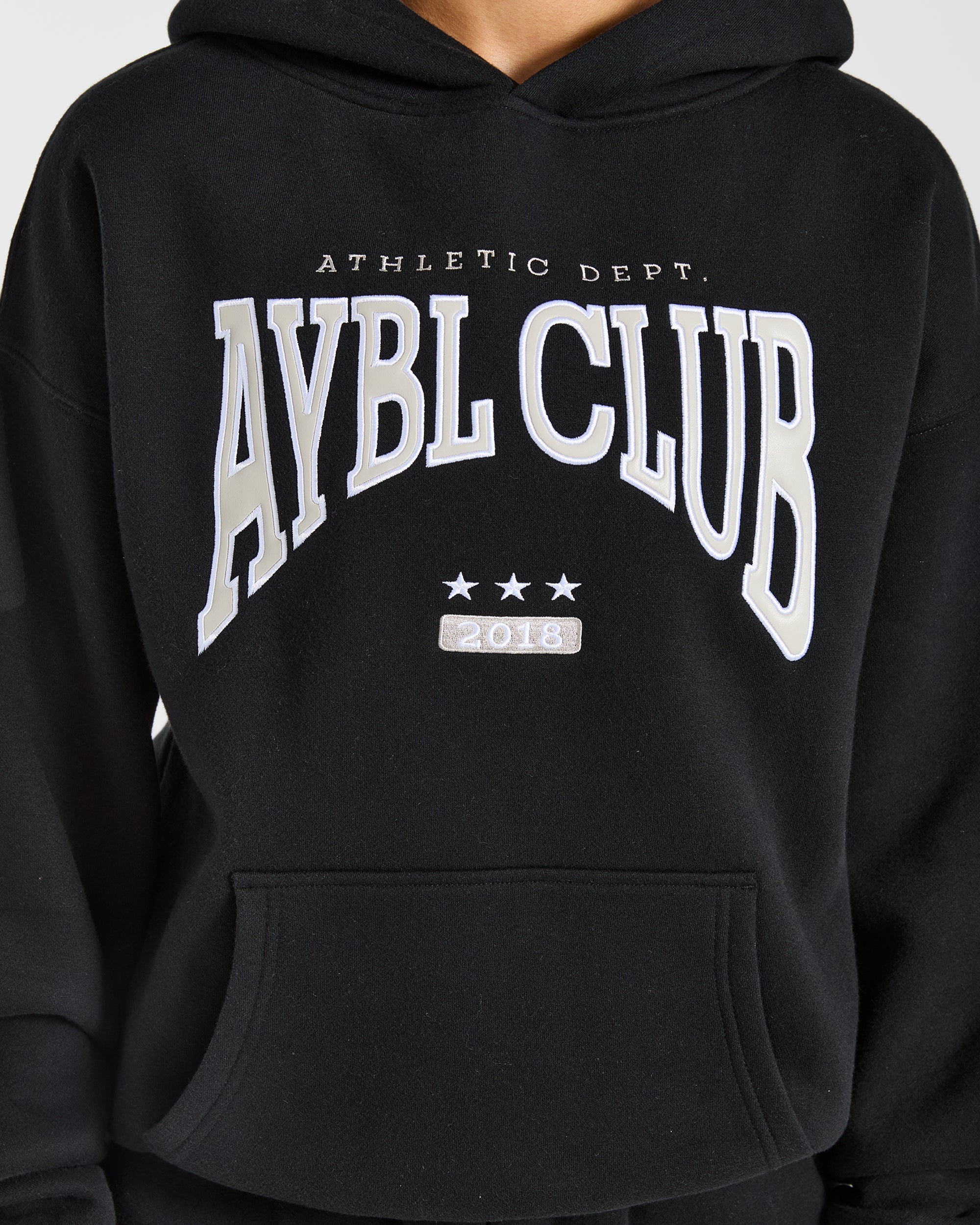 AYBL Club Oversized Hoodie - Black