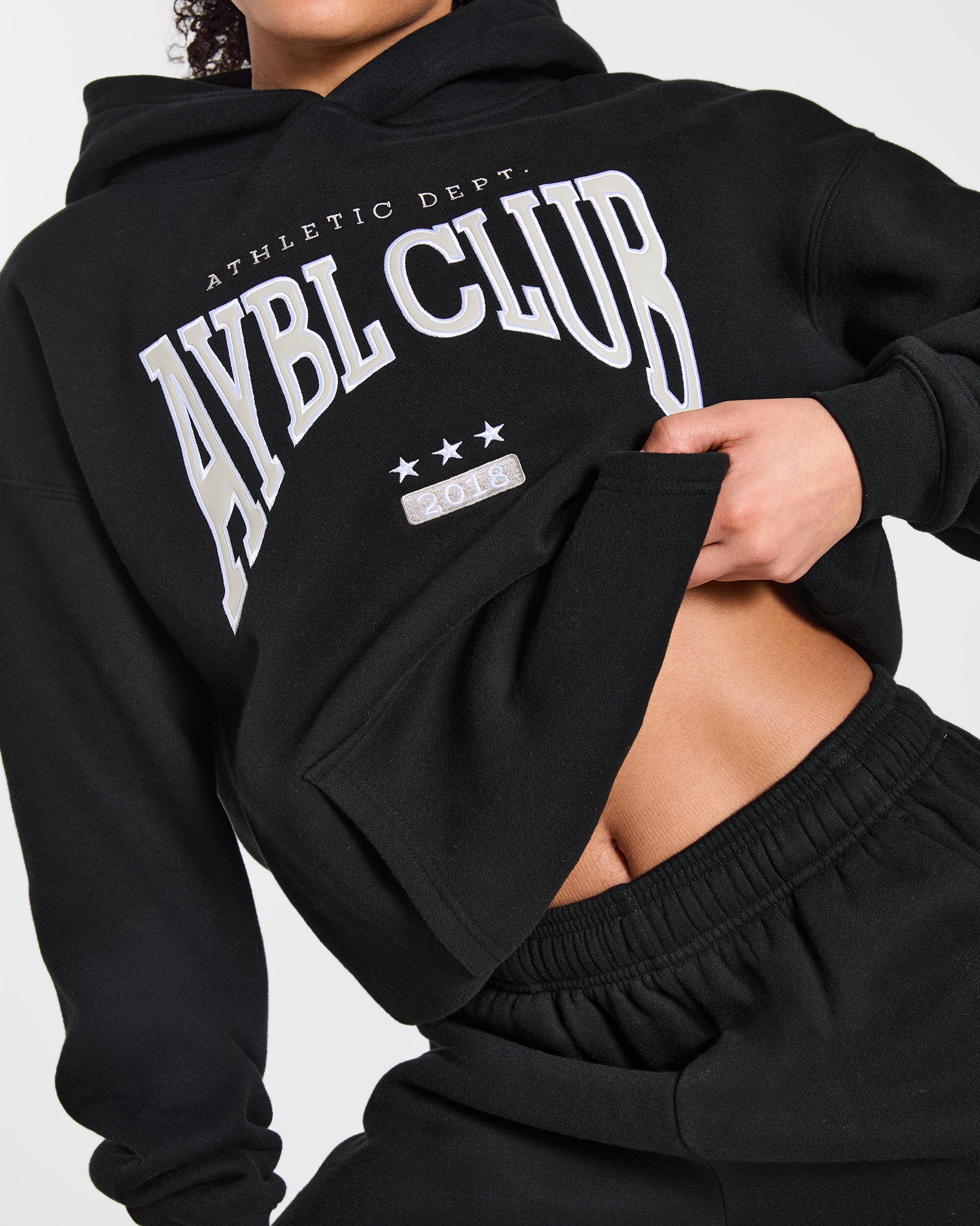 AYBL Club Oversized Hoodie - Black