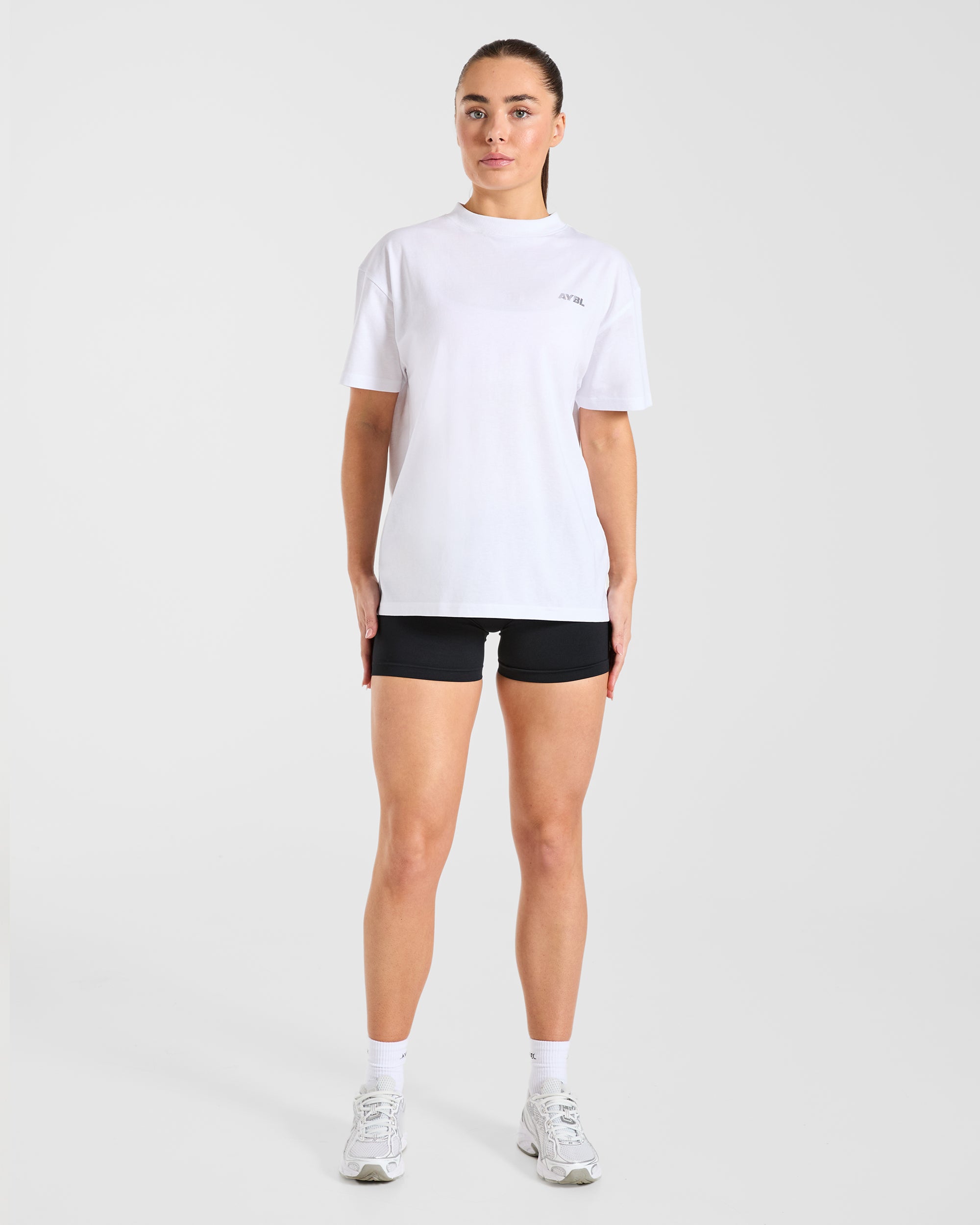 Athletics Department Oversized T Shirt - White