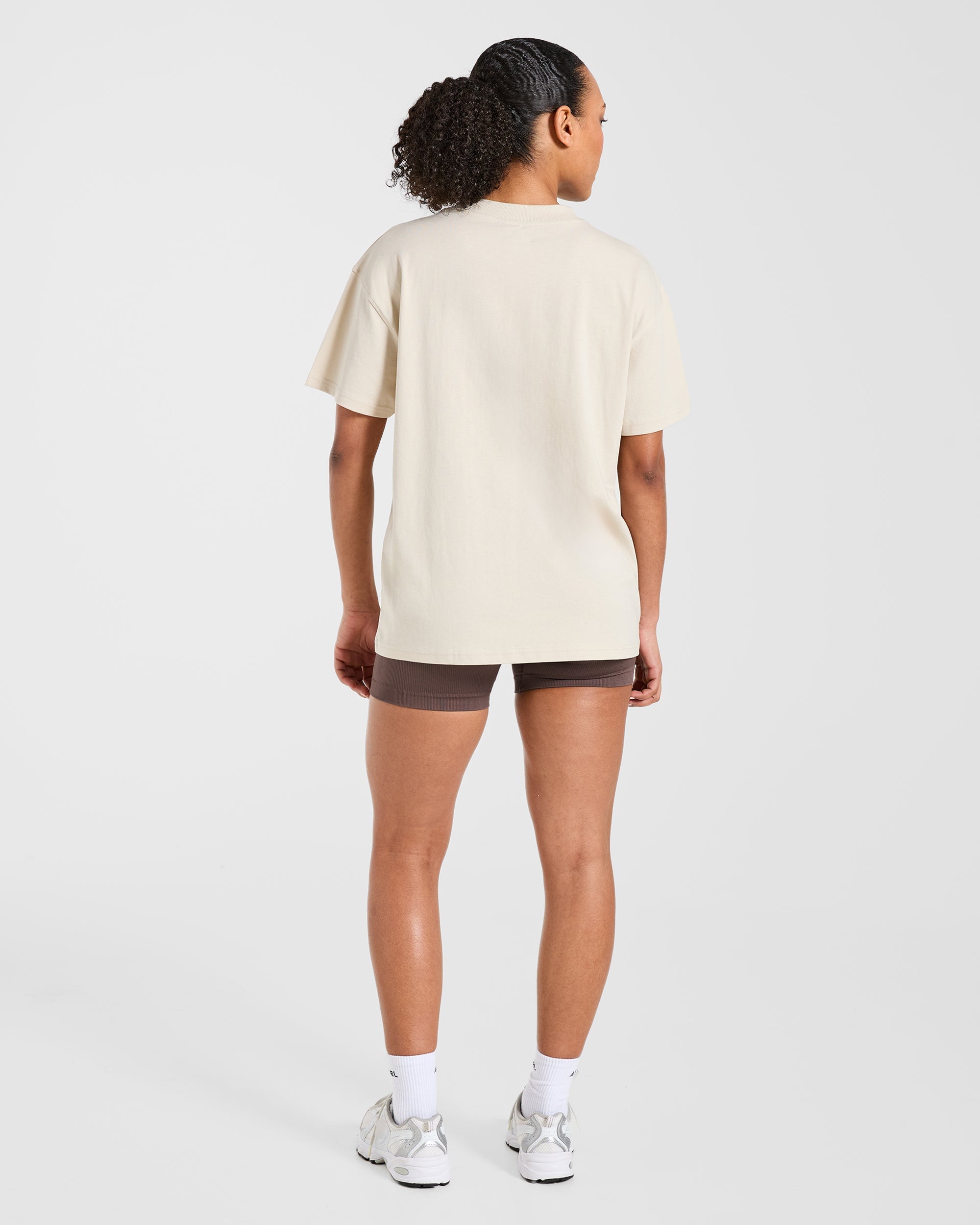 Legacy Lifts Oversized T Shirt - Beige