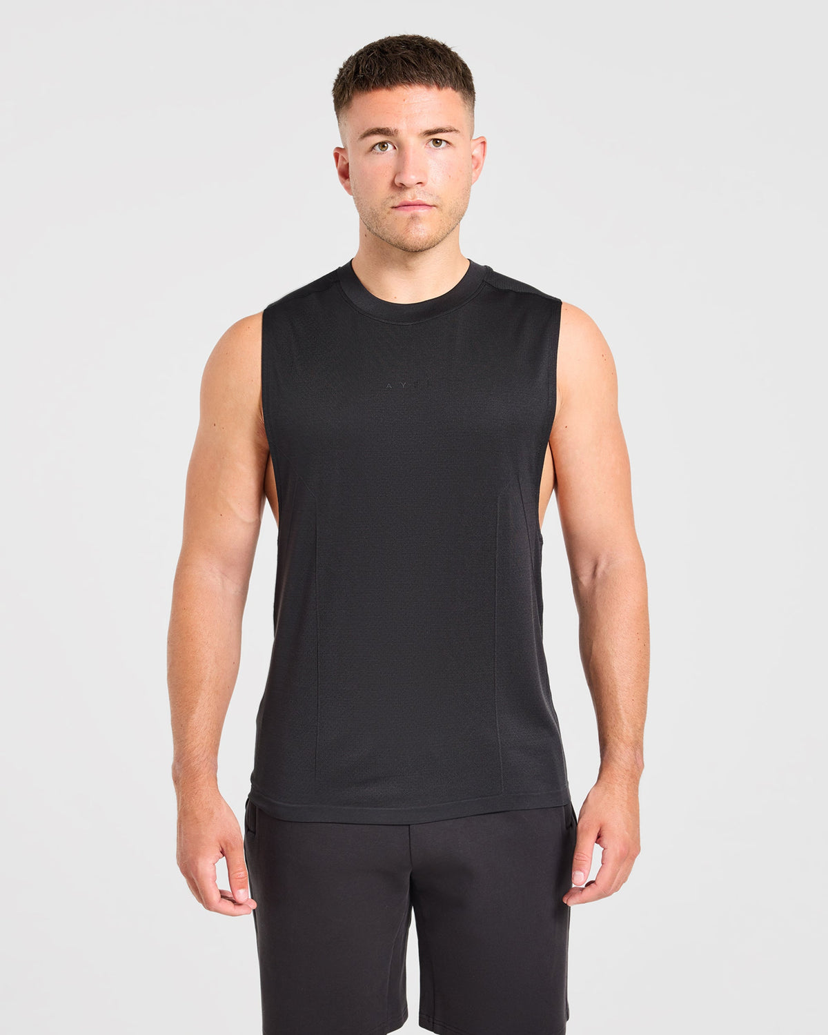 Reinforce Performance Seamless Tank - Black