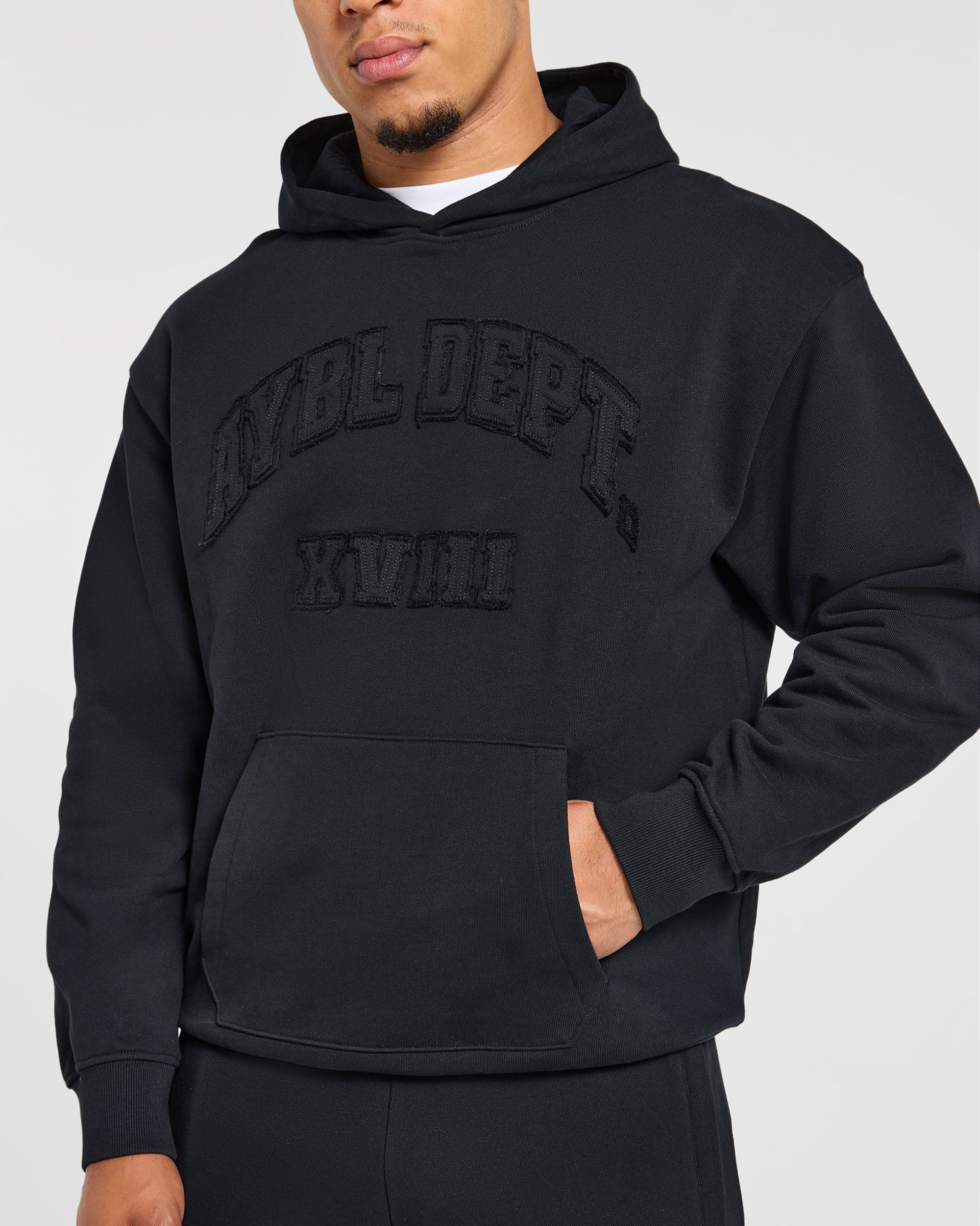 Effortless Oversized Hoodie - Black