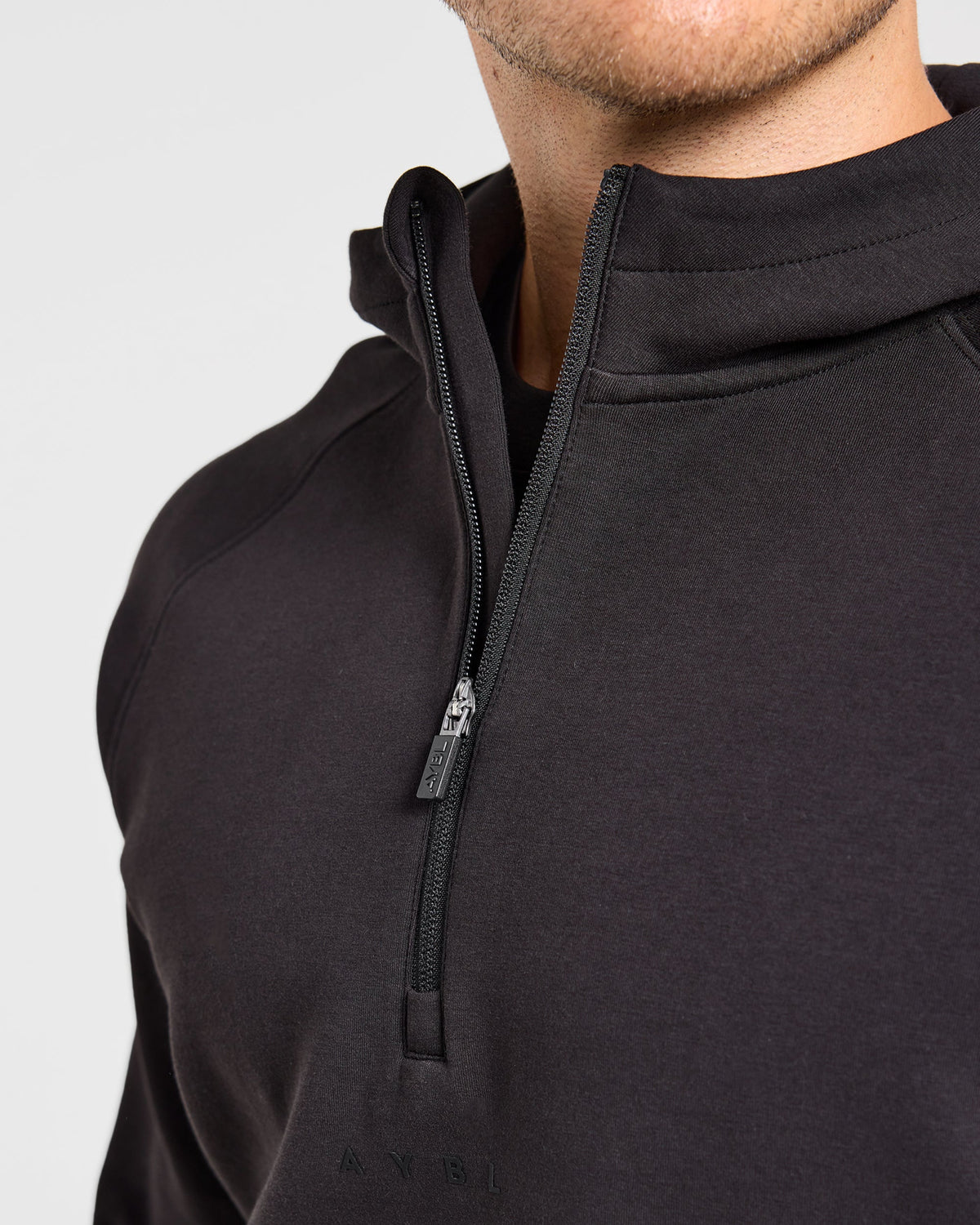 Reinforce Performance 1/2 Zip Pullover - Black