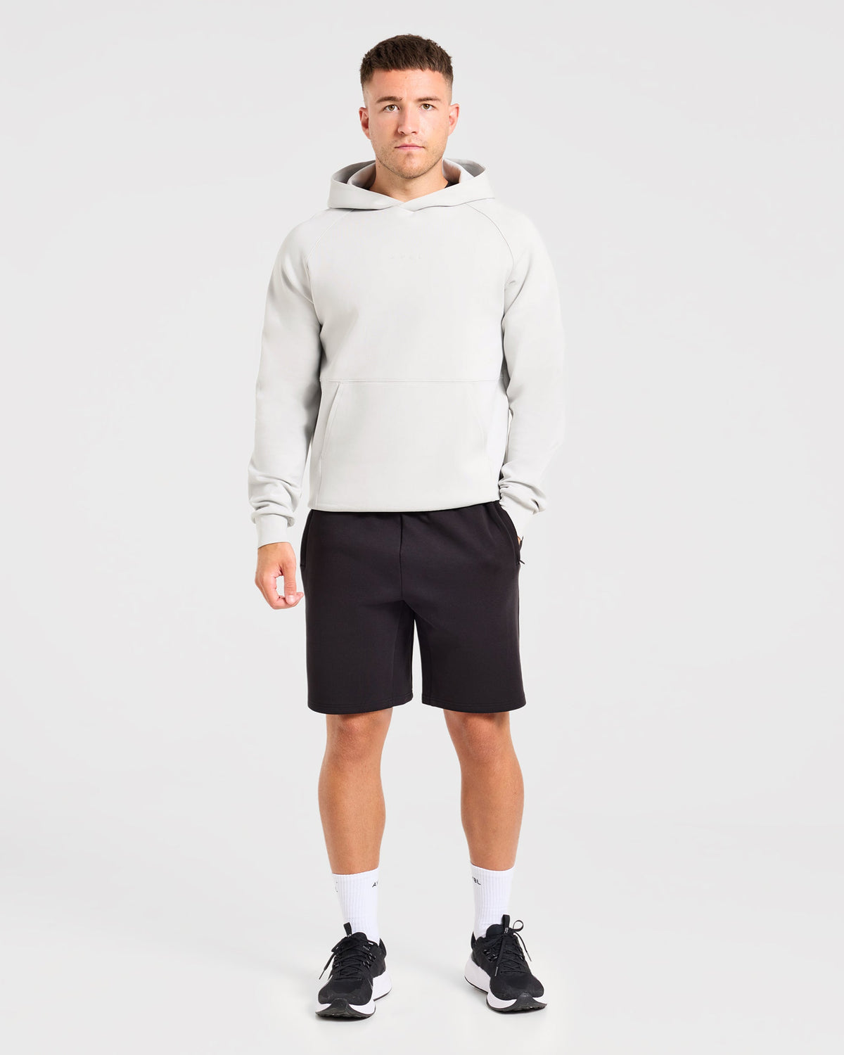 Reinforce Performance Hoodie - Light Stone Grey