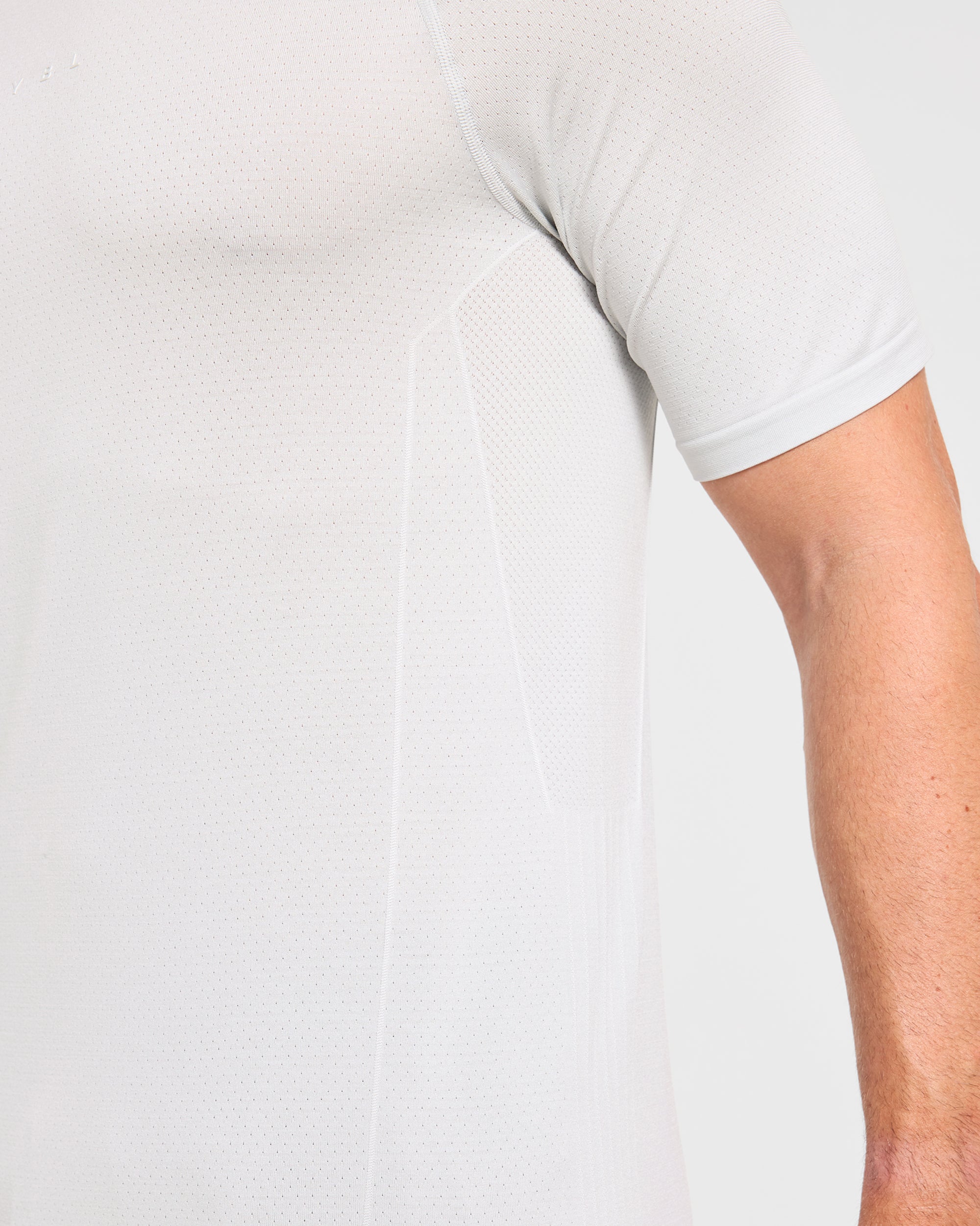 Reinforce Performance Seamless T Shirt - Light Stone Grey