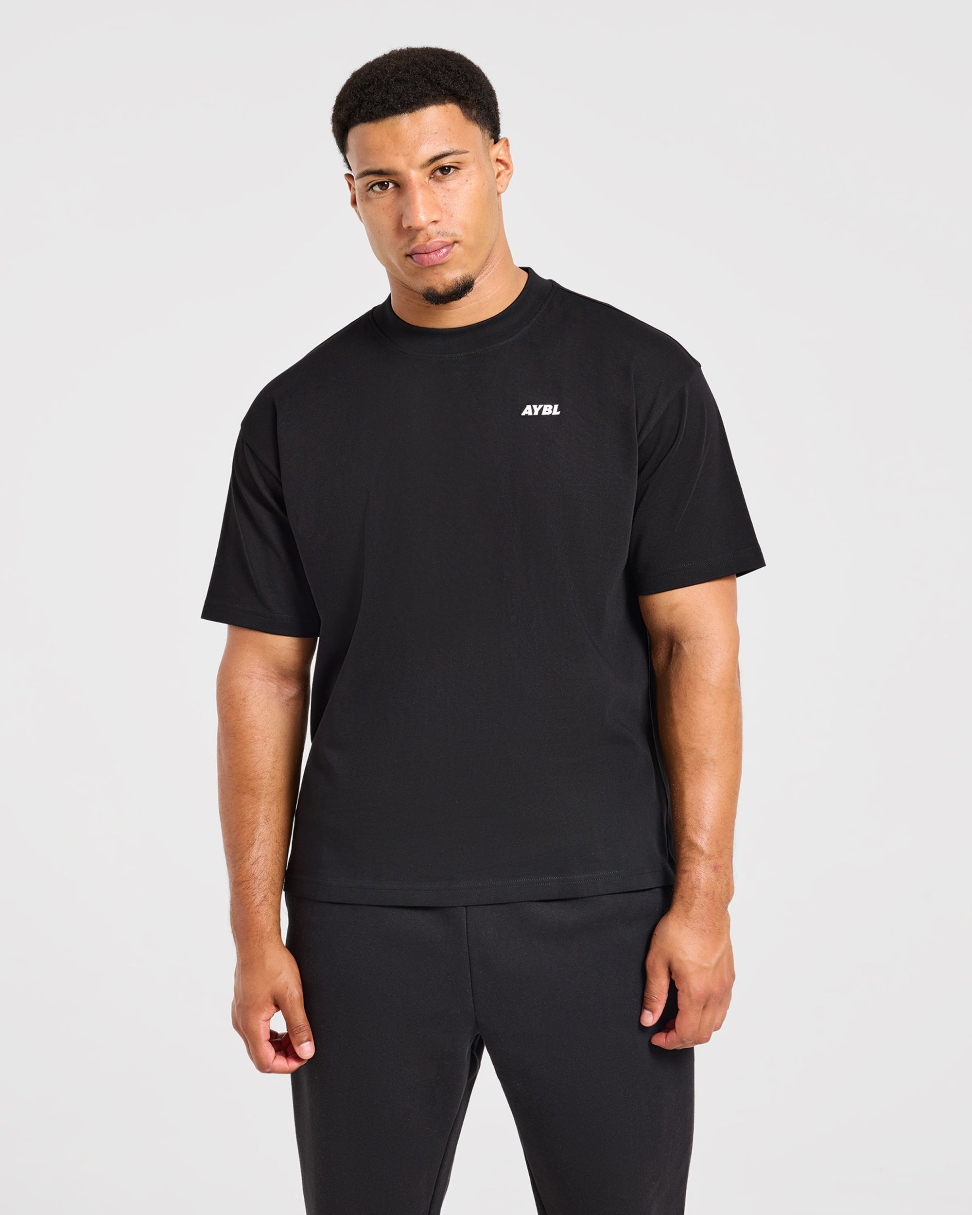 Iron Paradise Oversized T Shirt - Black