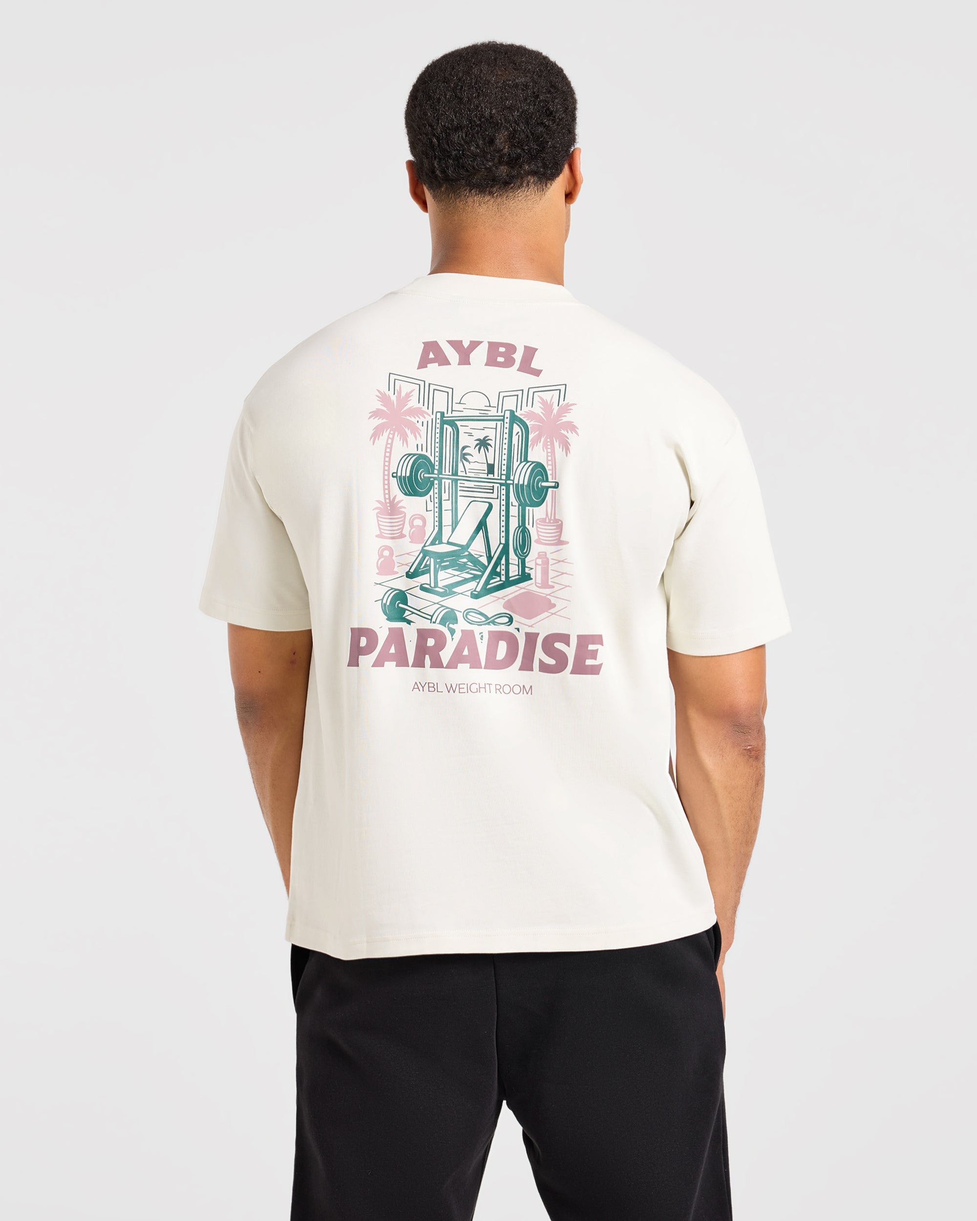 Iron Paradise Oversized T Shirt - Off White
