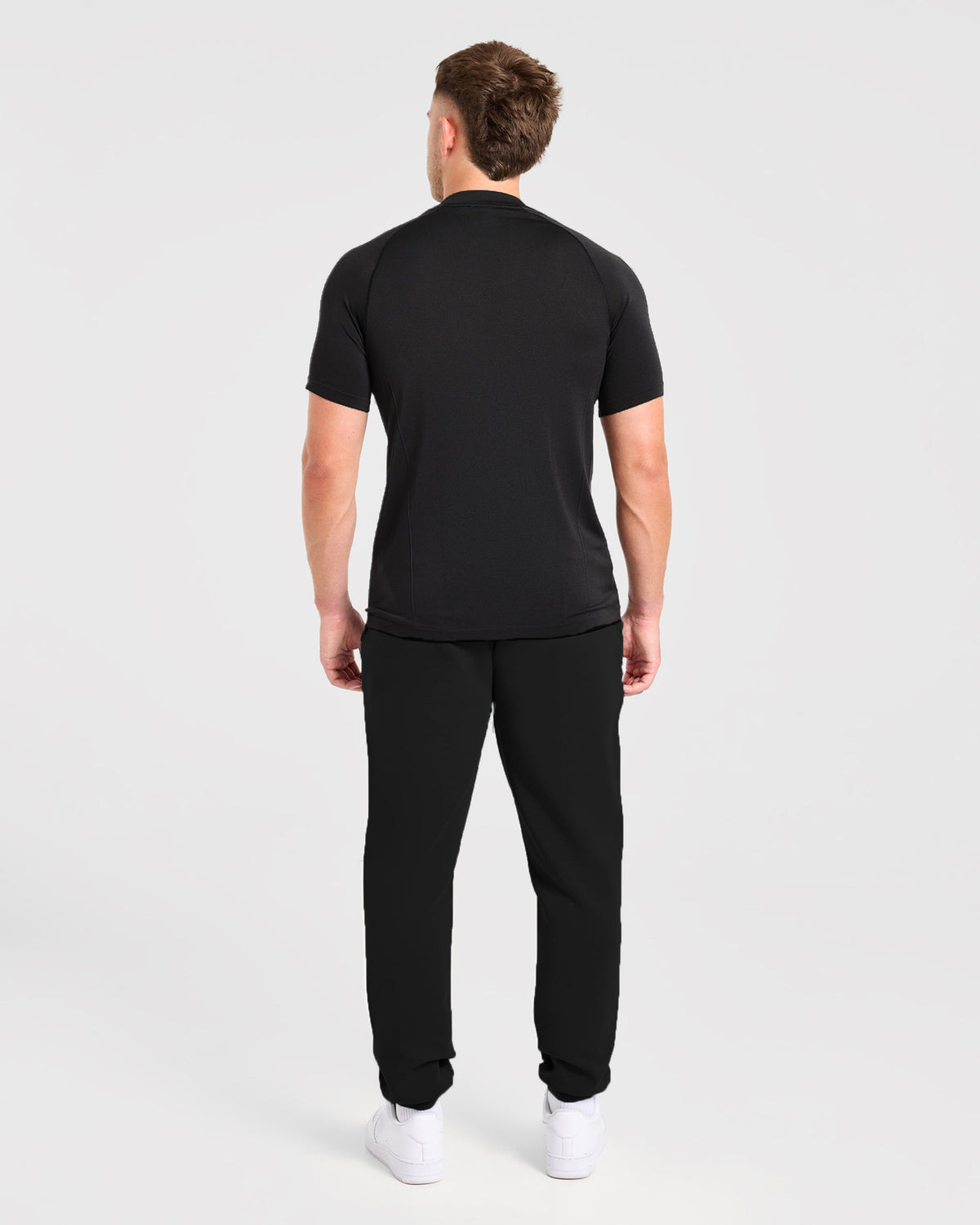 Reinforce Performance Seamless T Shirt - Black