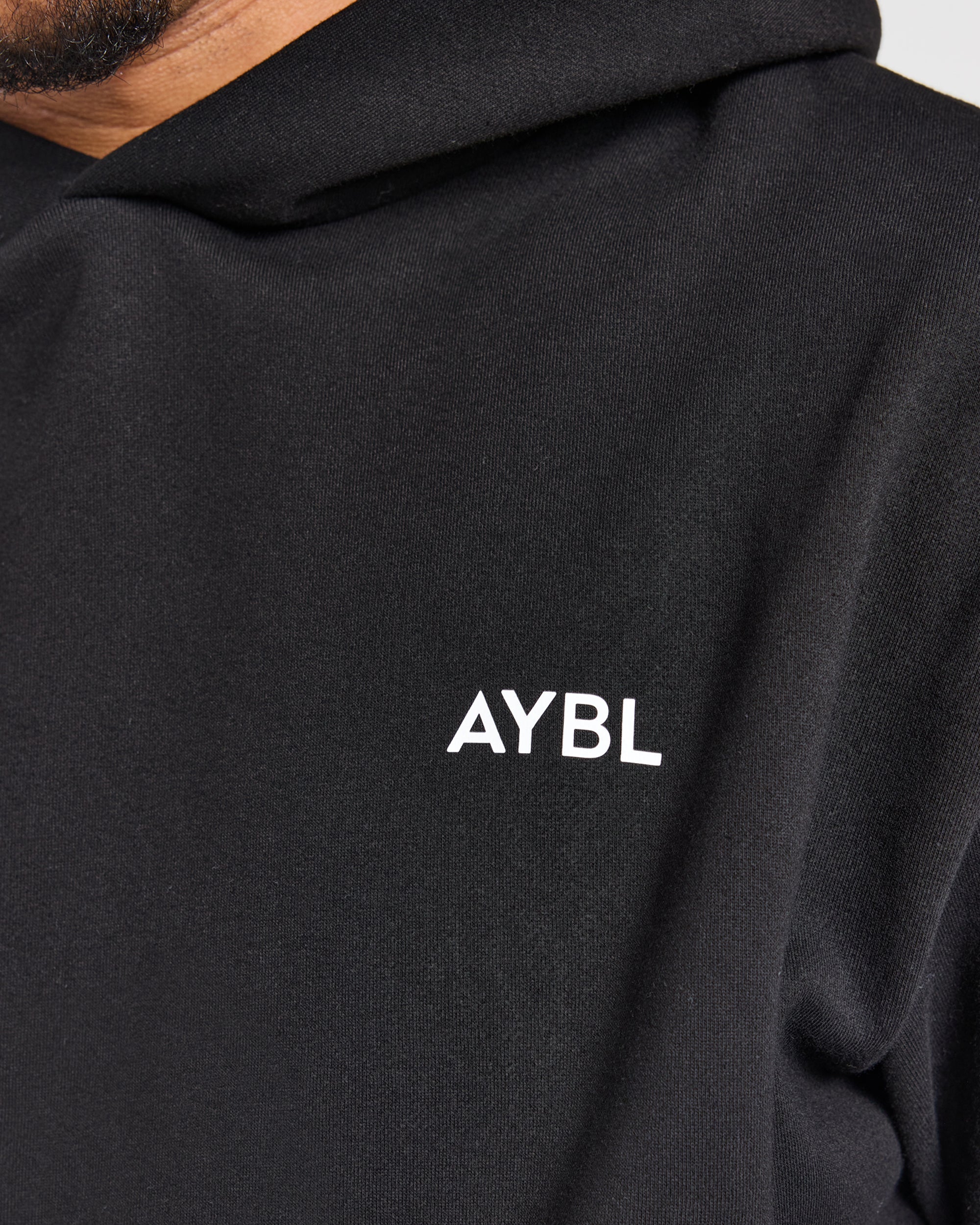 Essential Oversized Hoodie - Black