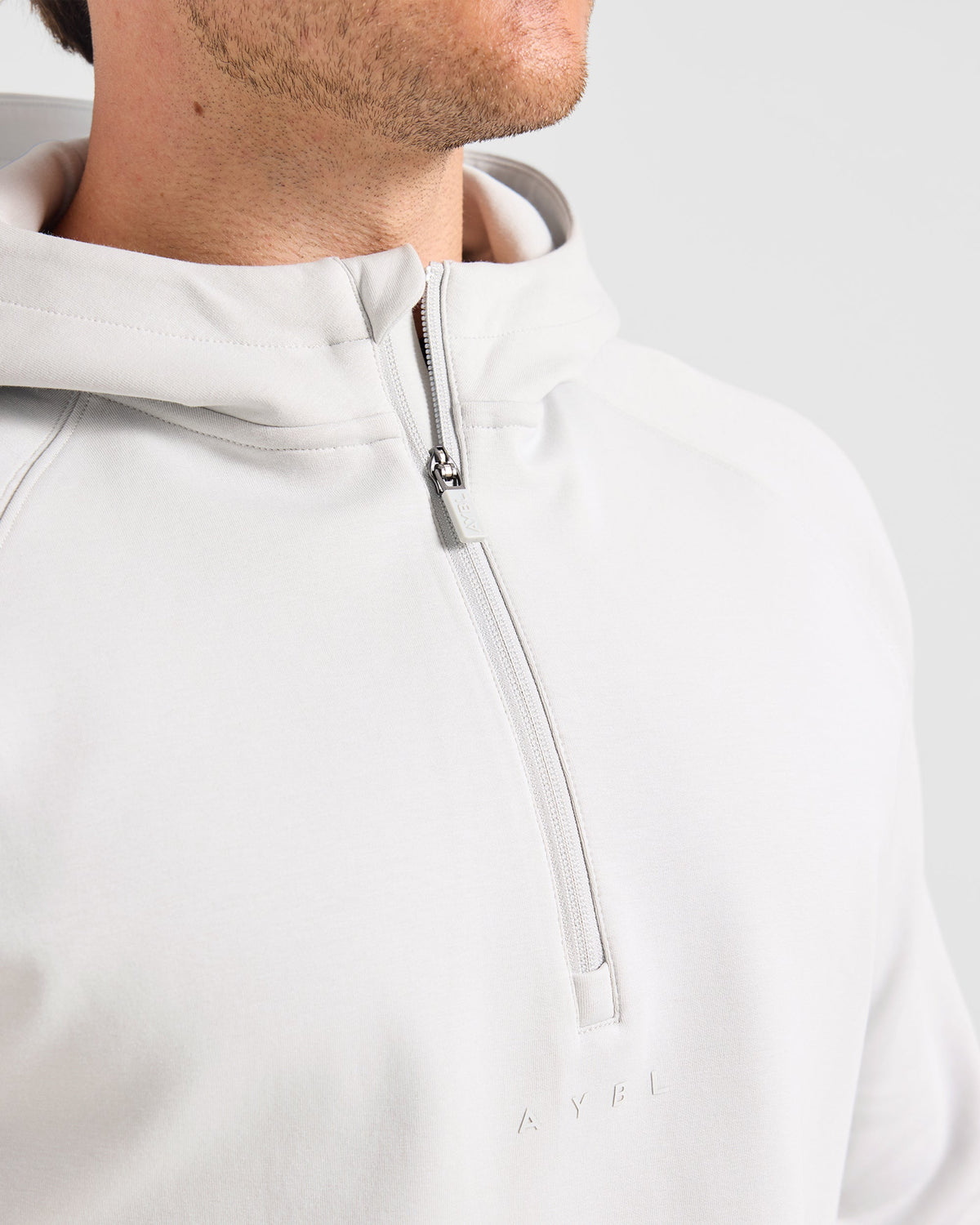 Reinforce Performance 1/2 Zip Pullover - Light Stone Grey
