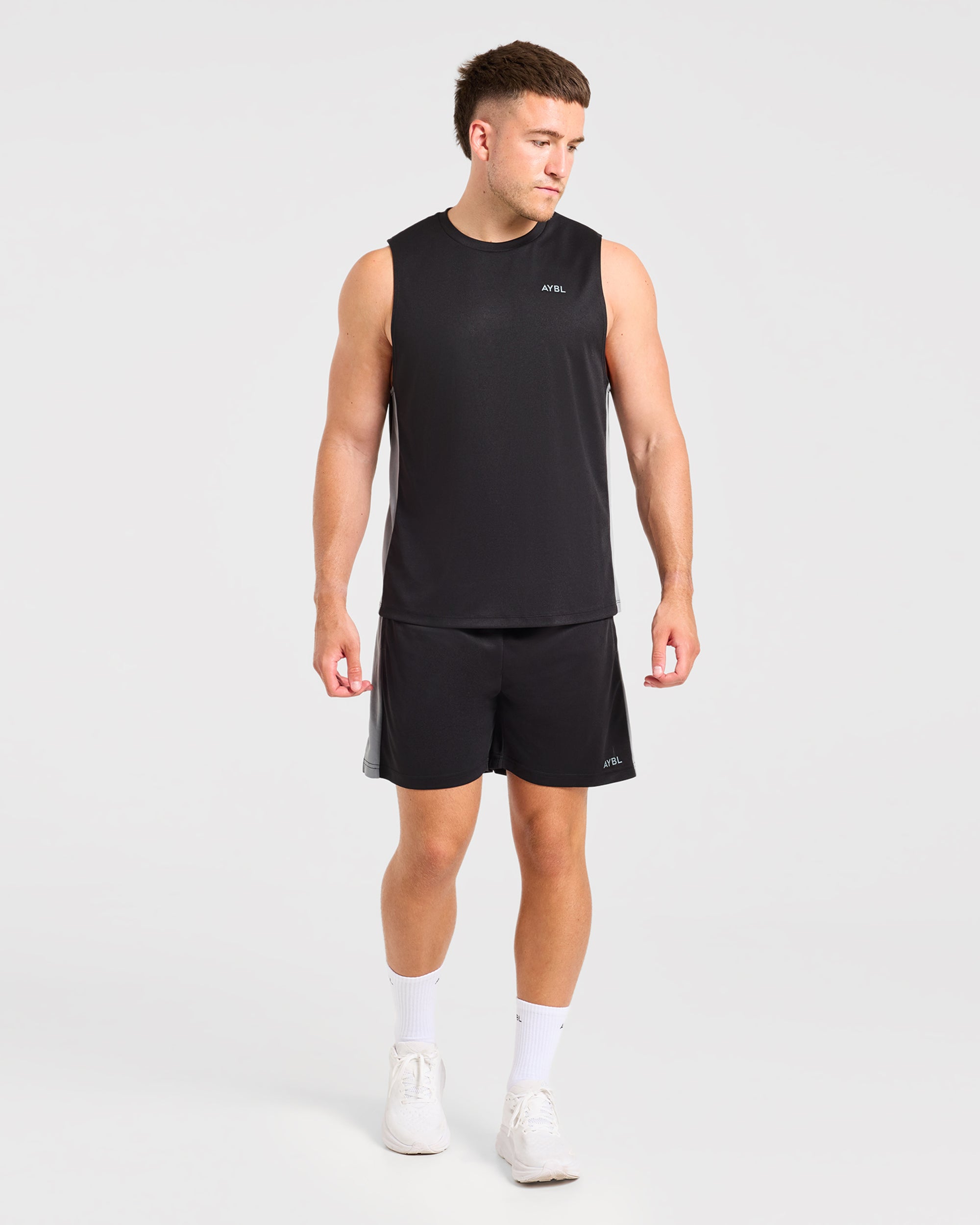 Active Shorts - Black/Charcoal