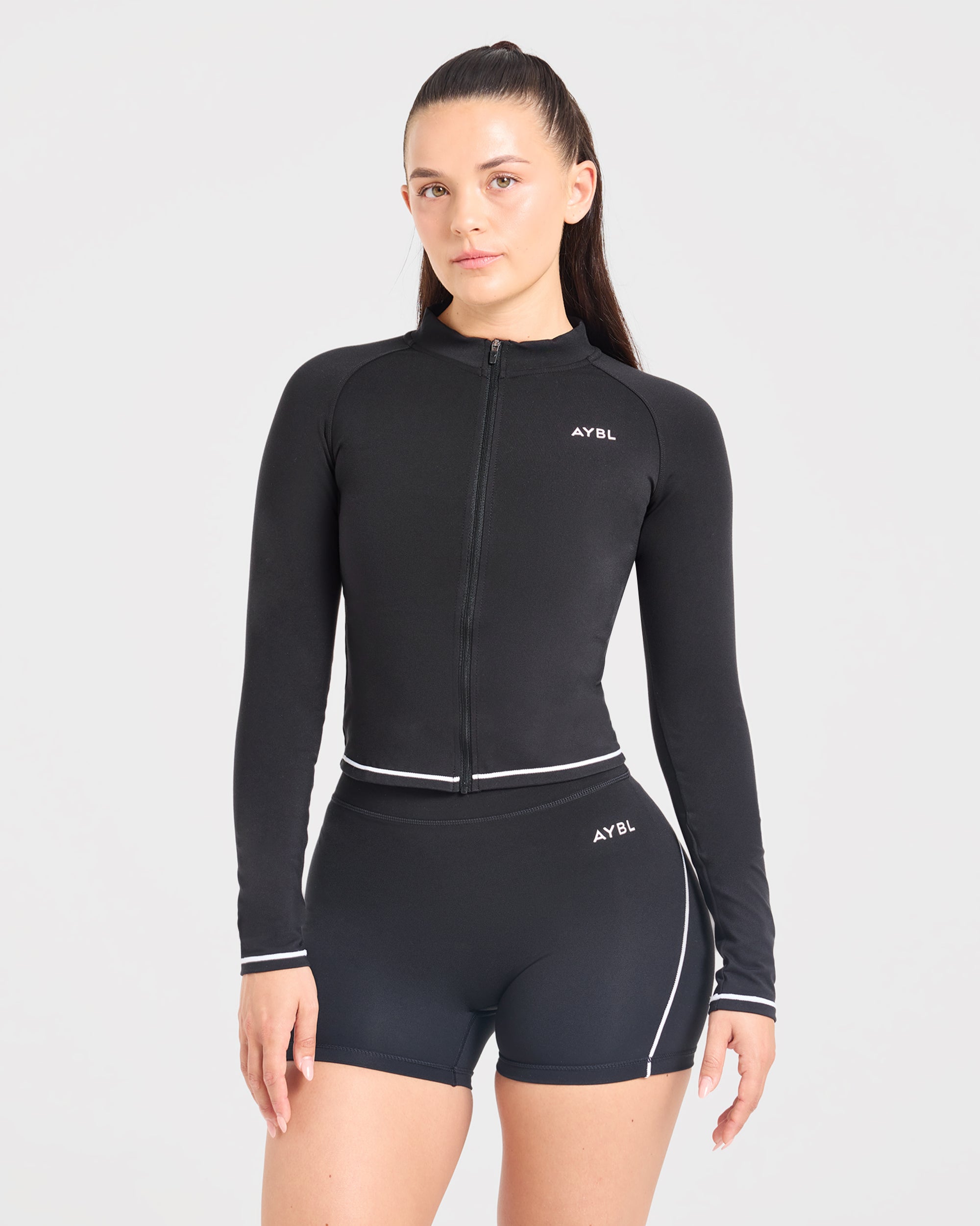 Form Zip Up Jacket - Black
