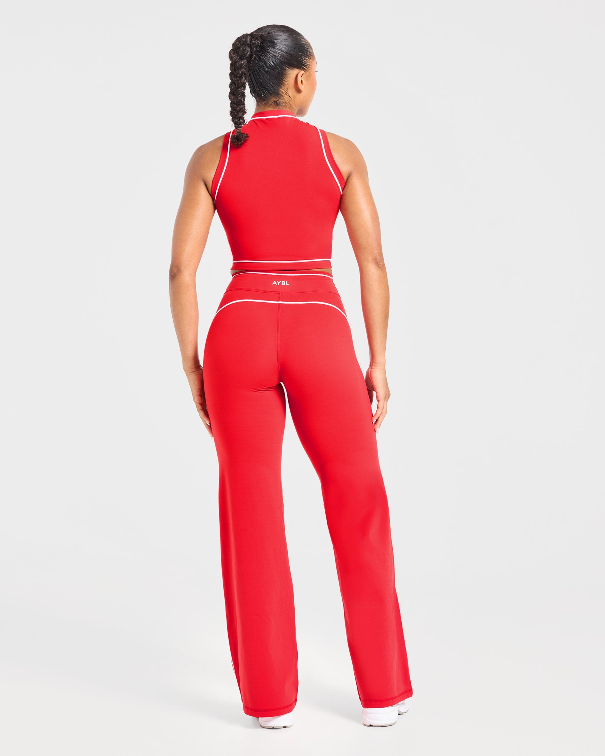 Form Flared Leggings - Red