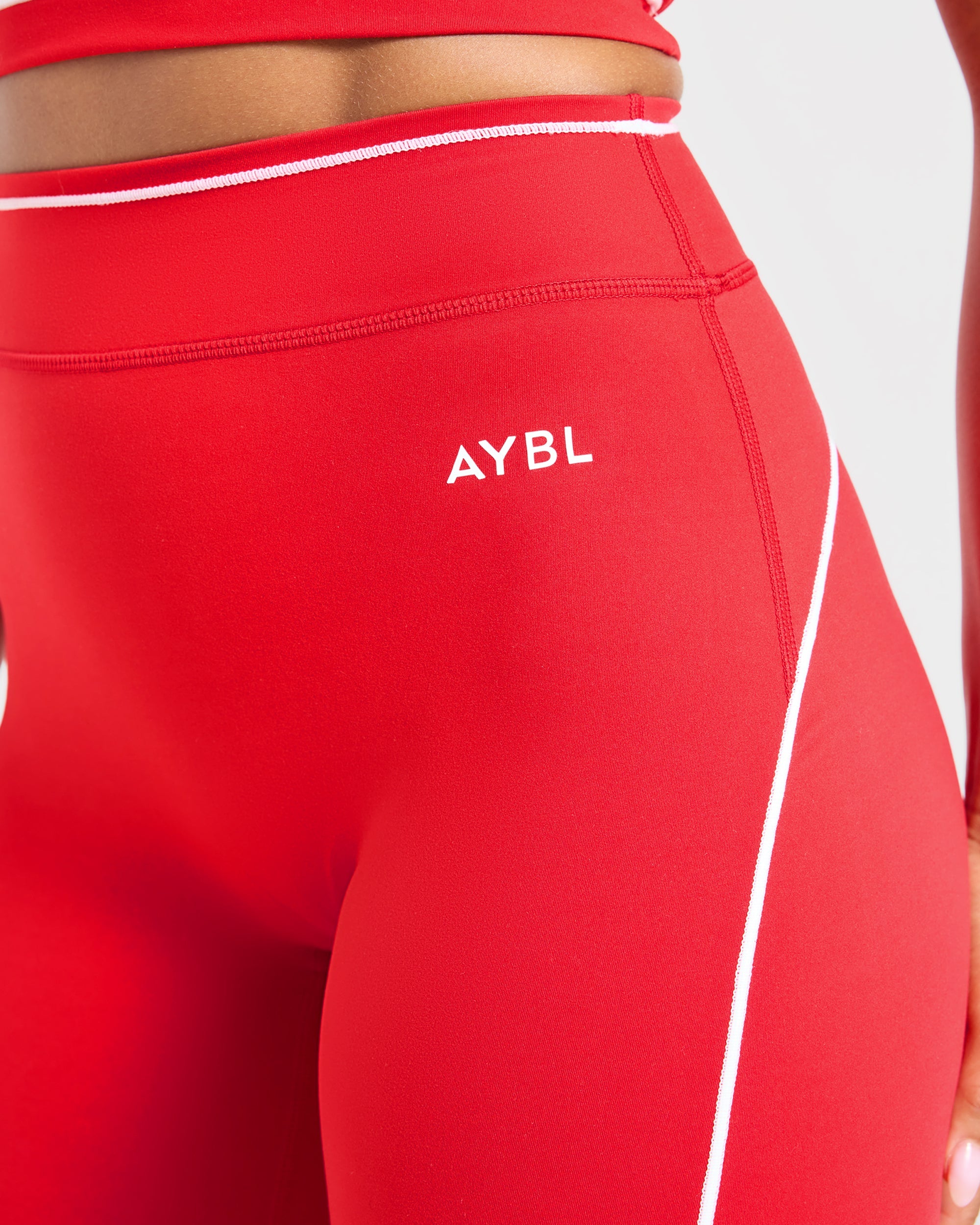 Form Flared Leggings - Red