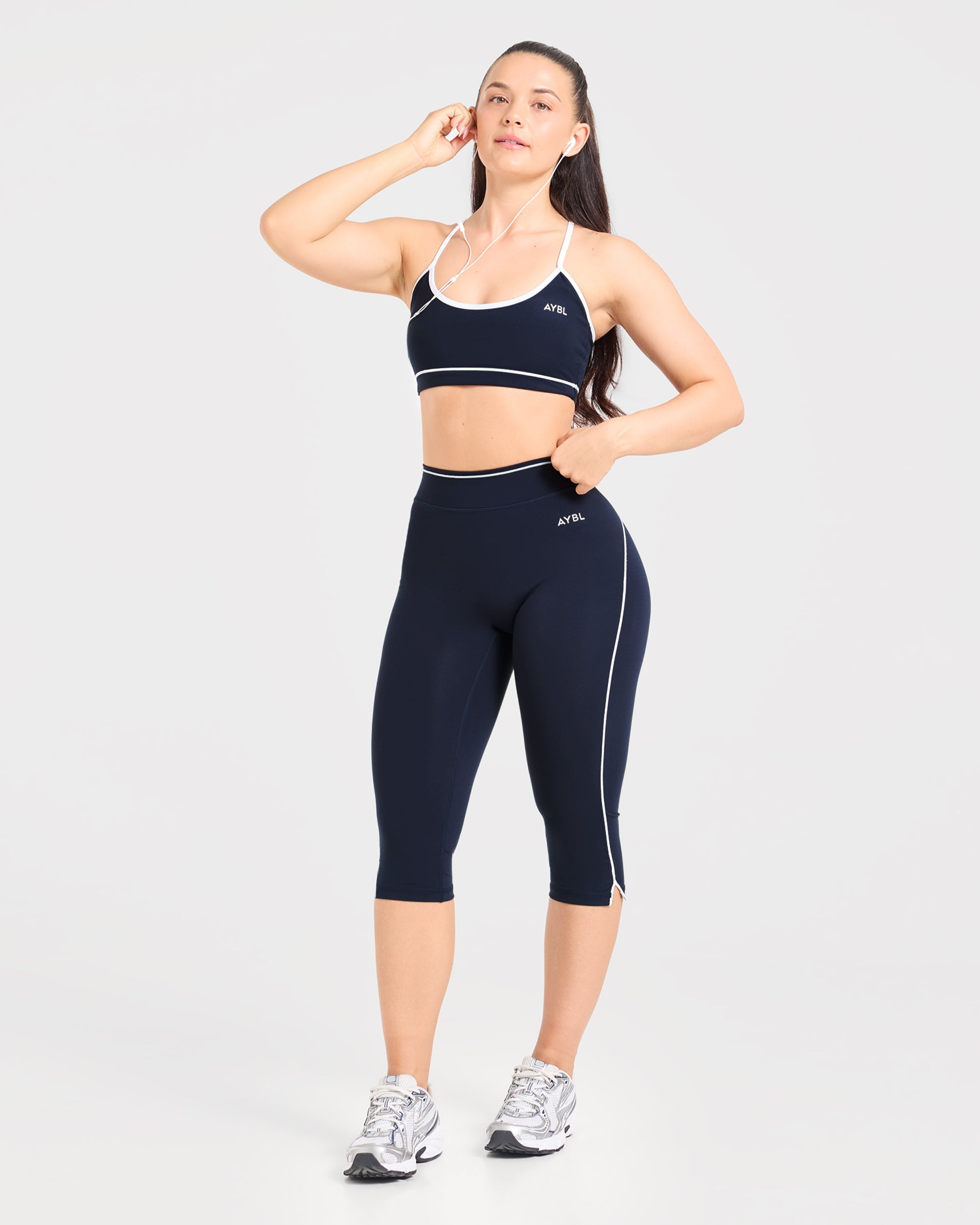 Form Capris - Muted Navy