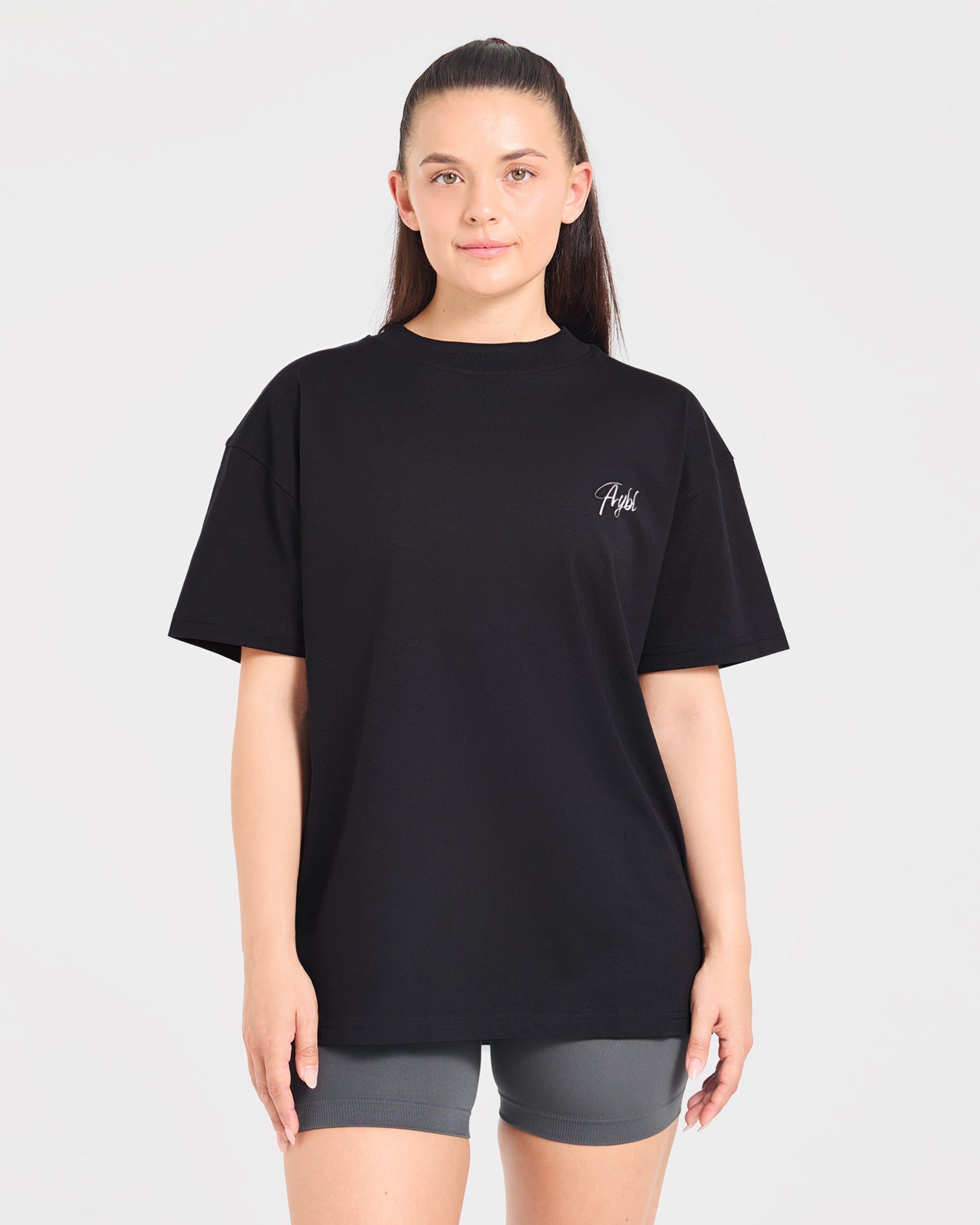 Lift Graphic 2.0 Oversized T Shirt - Black