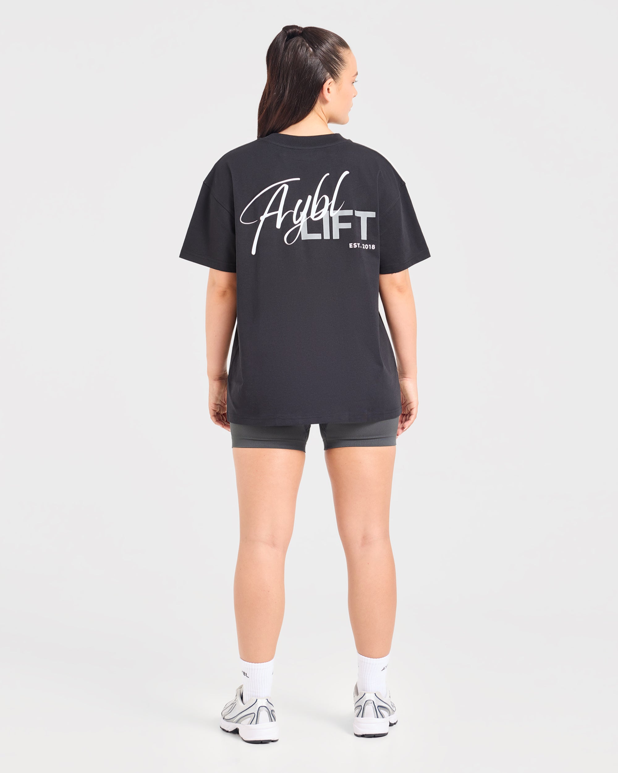Lift Graphic 2.0 Oversized T Shirt - Black