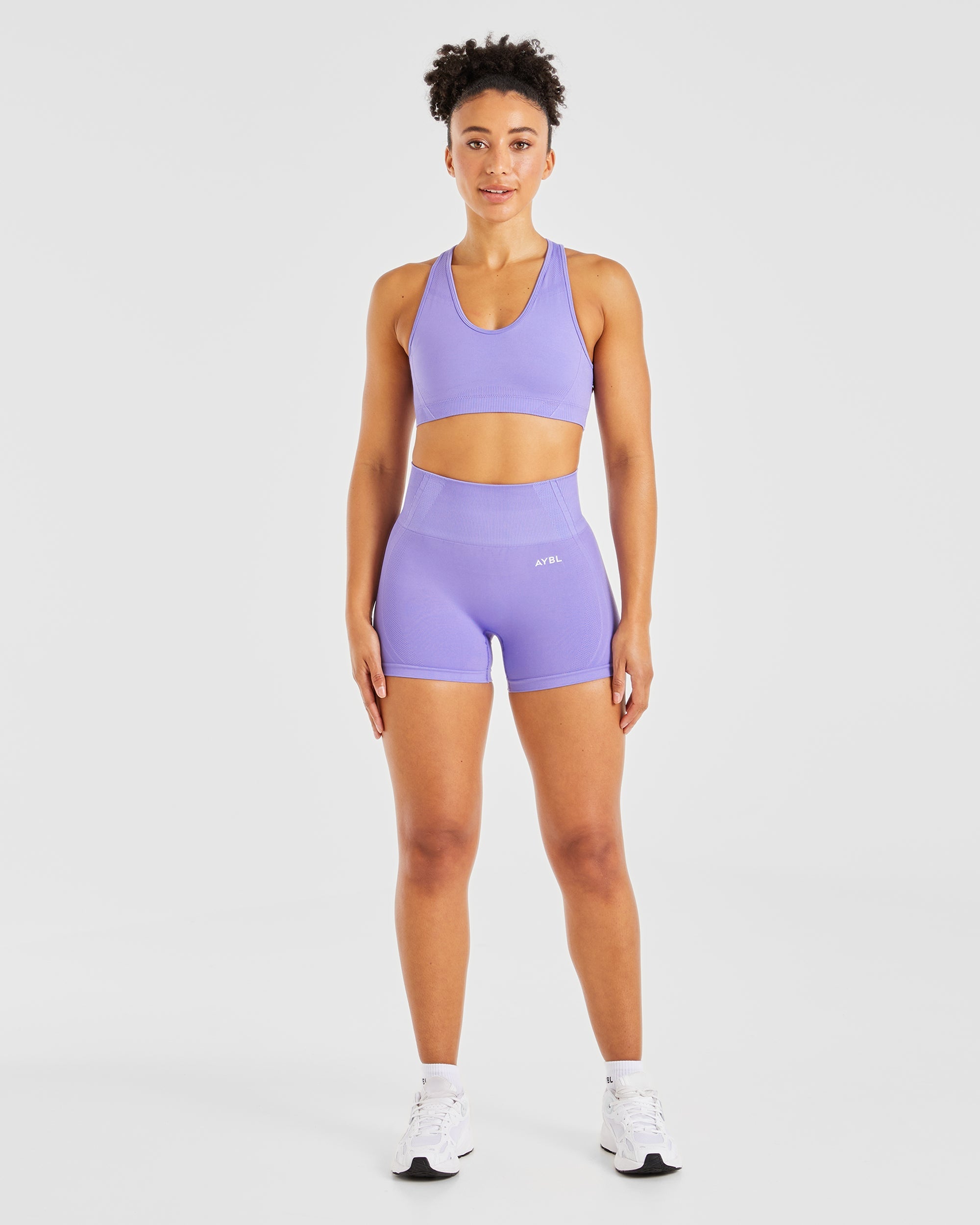 Balance V3 Seamless Shorts - Lavender Purple