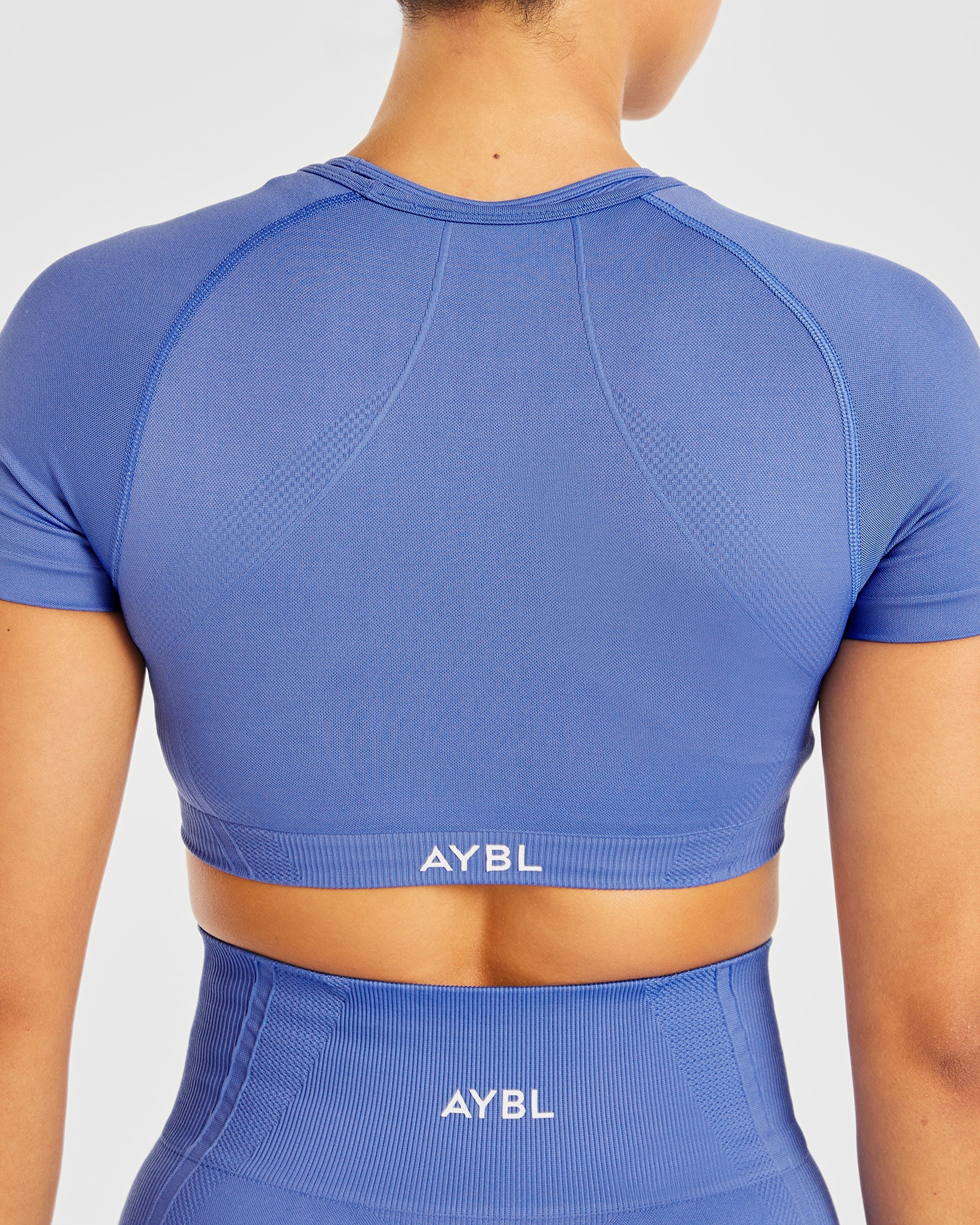 Balance V3 Seamless Crop Top - Bright Cobalt