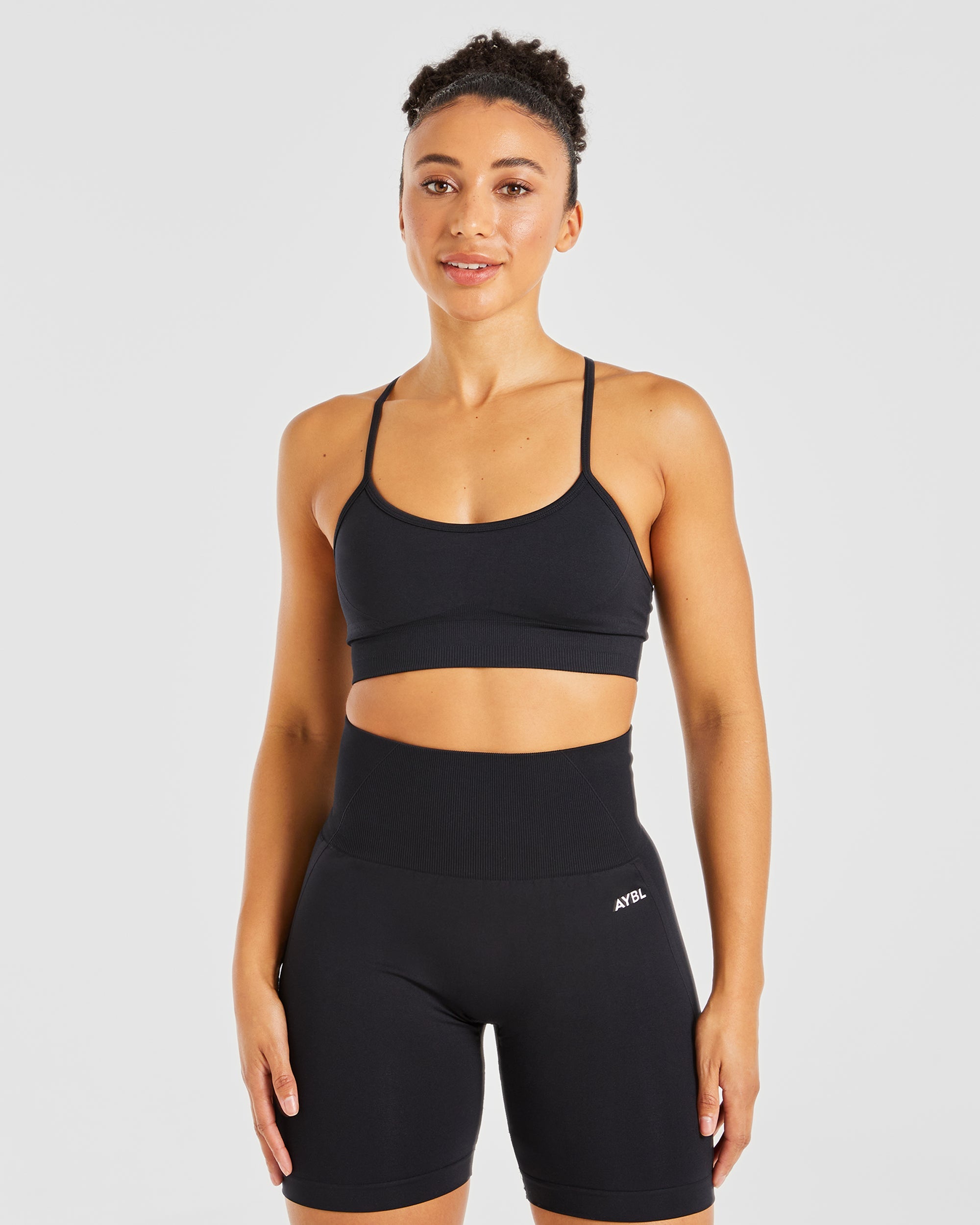 Empower Seamless Sports Bra - Black – AYBL USA