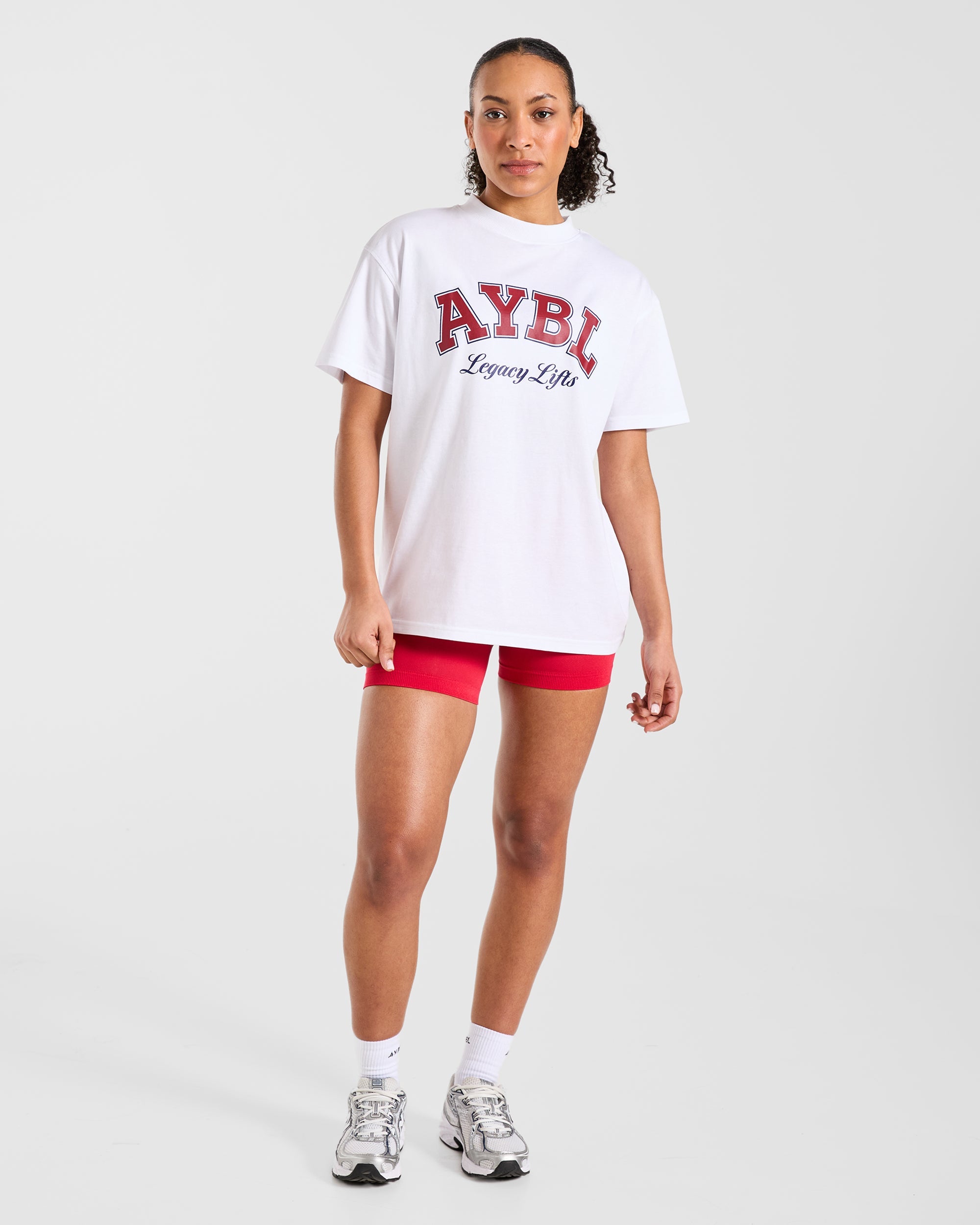 Legacy Lifts Oversized T Shirt - White