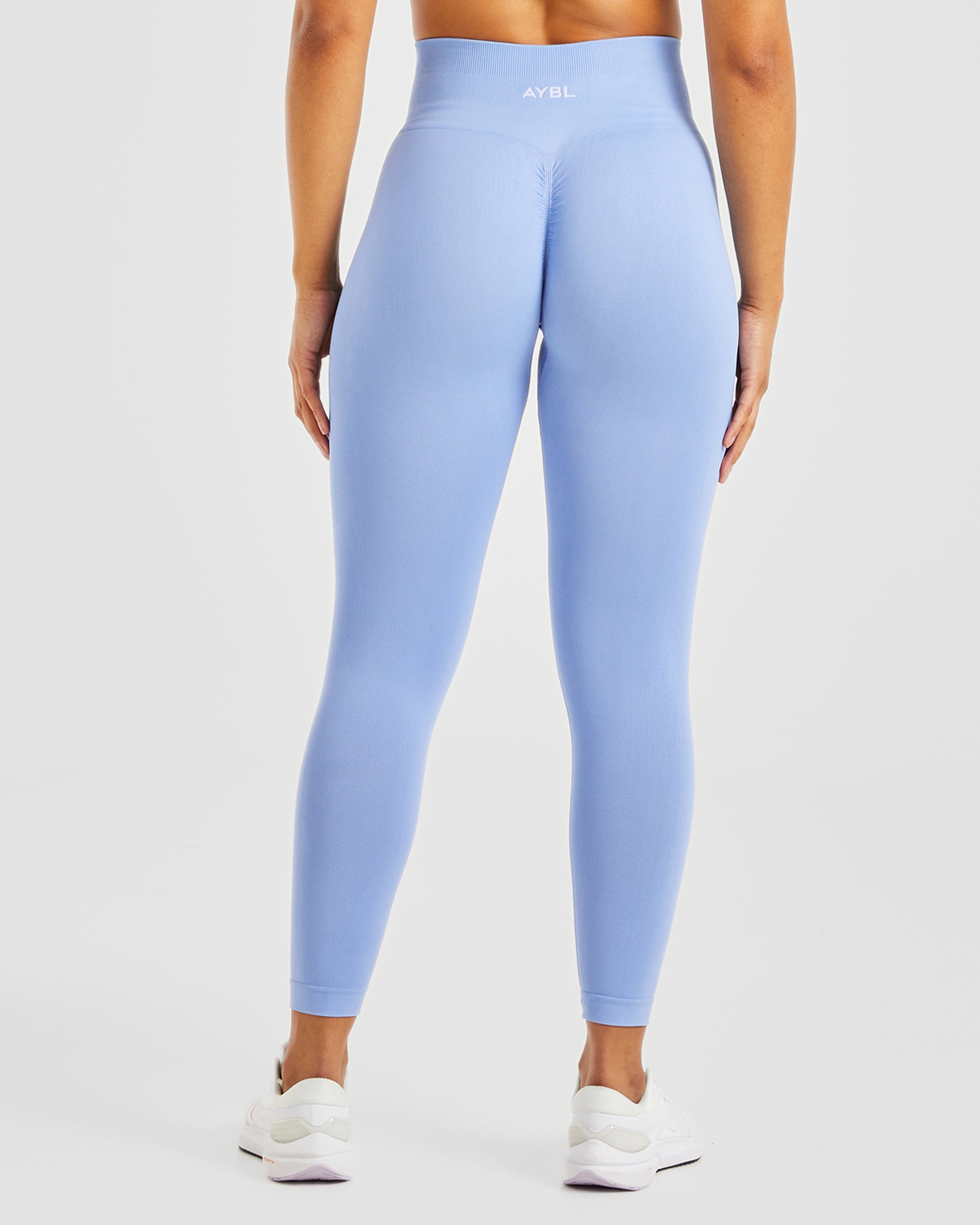 Power Seamless Leggings - Blue