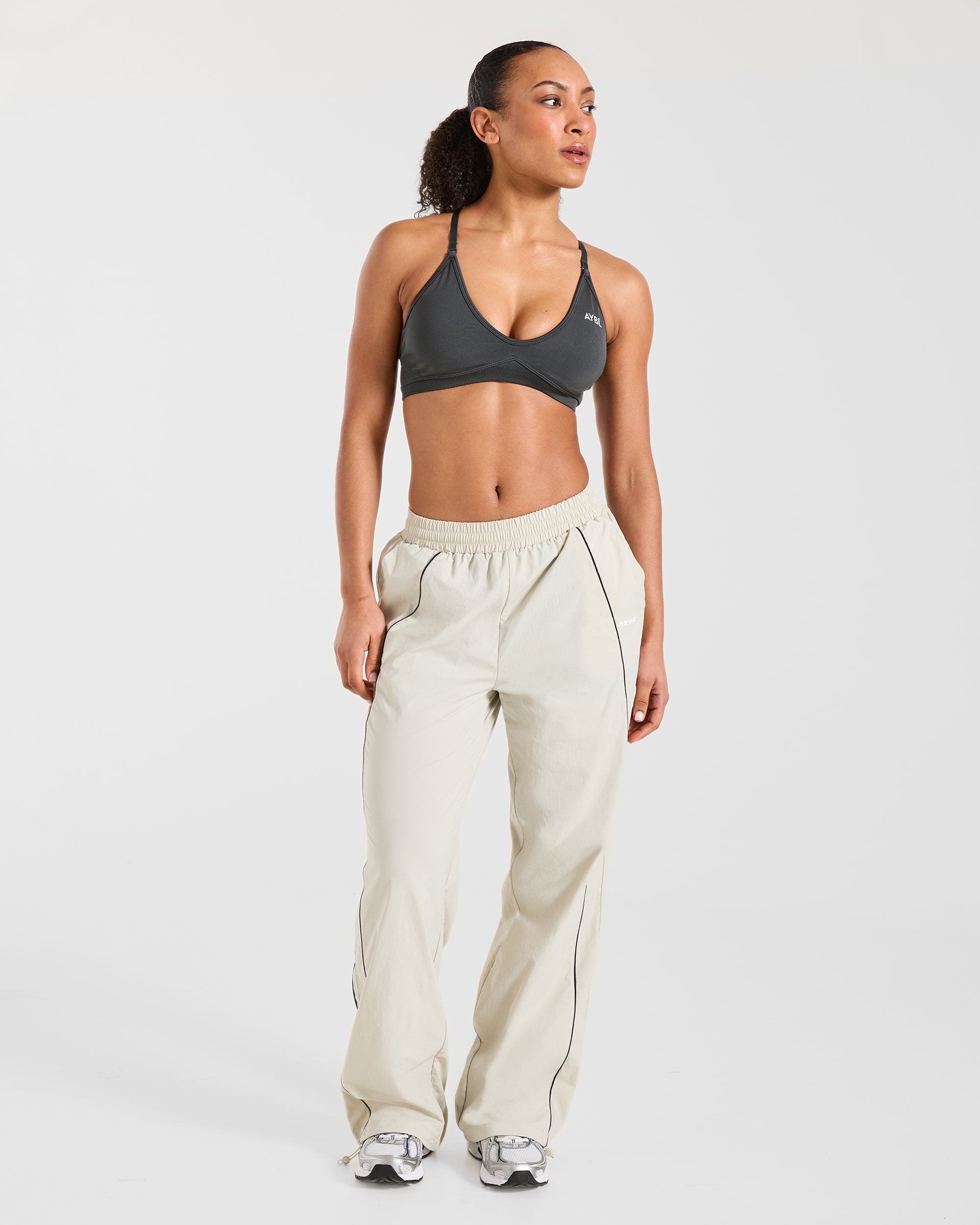Retro Track Joggers - Off White